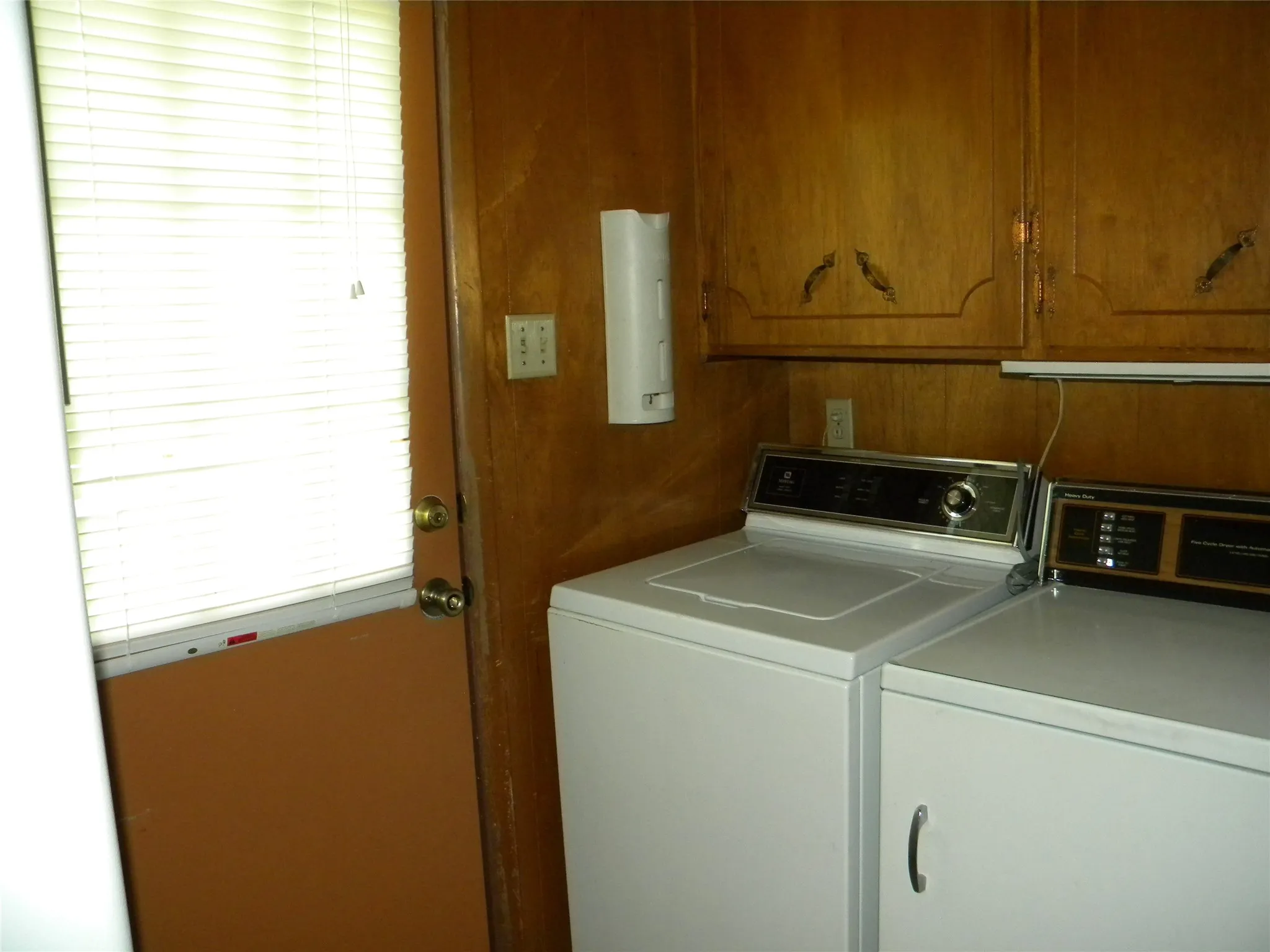 View of Back Door from Utility/Laundry Room