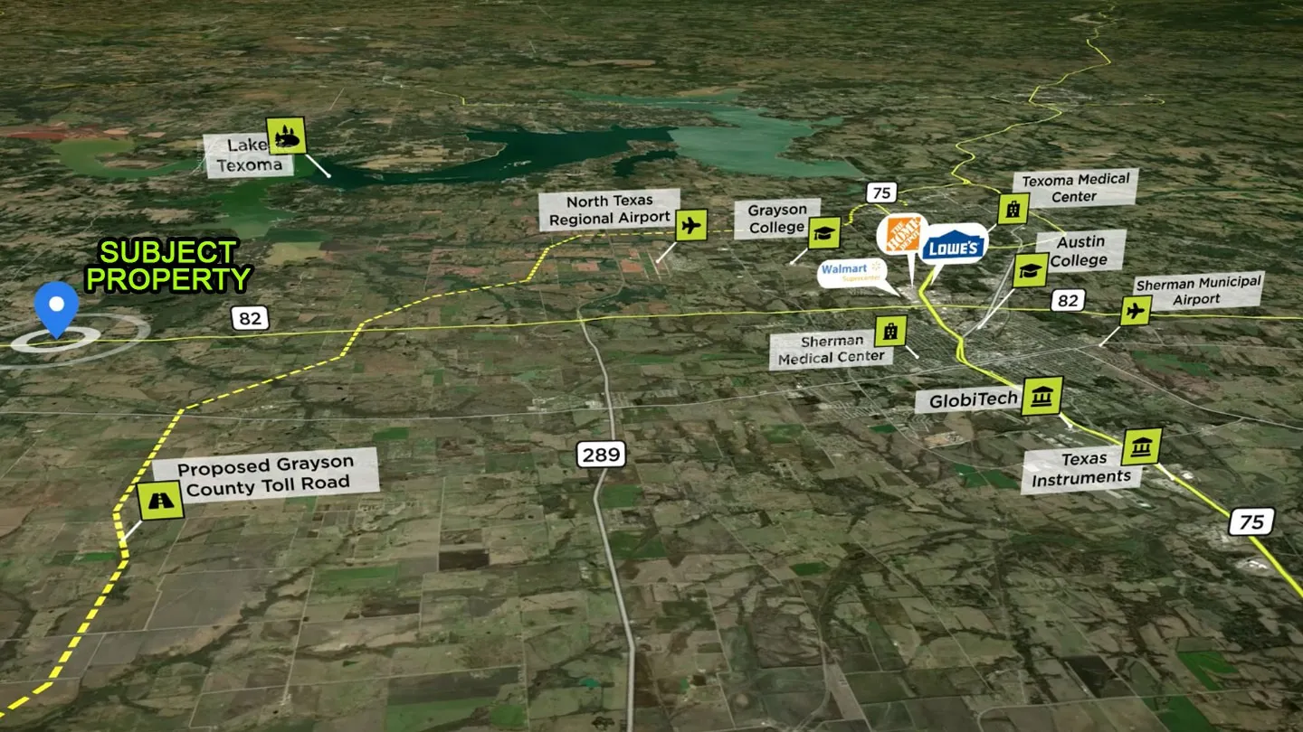 Location Map. Illustrating the property's geographical context and surrounding points of interest