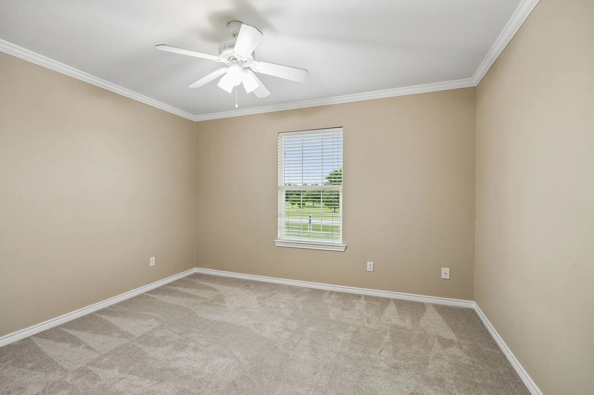 One of 3 spacious upstairs bedrooms.