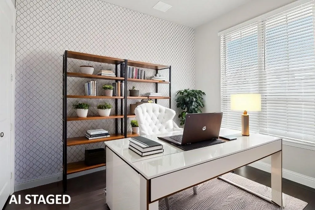 Office - Virtually Staged