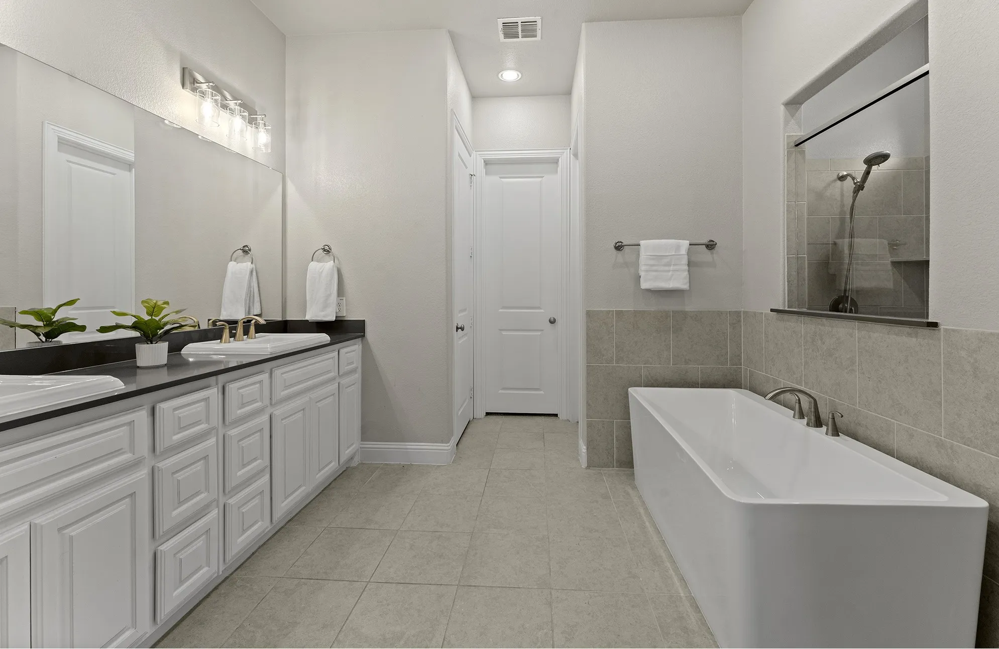 Master Bathroom with soaking tub