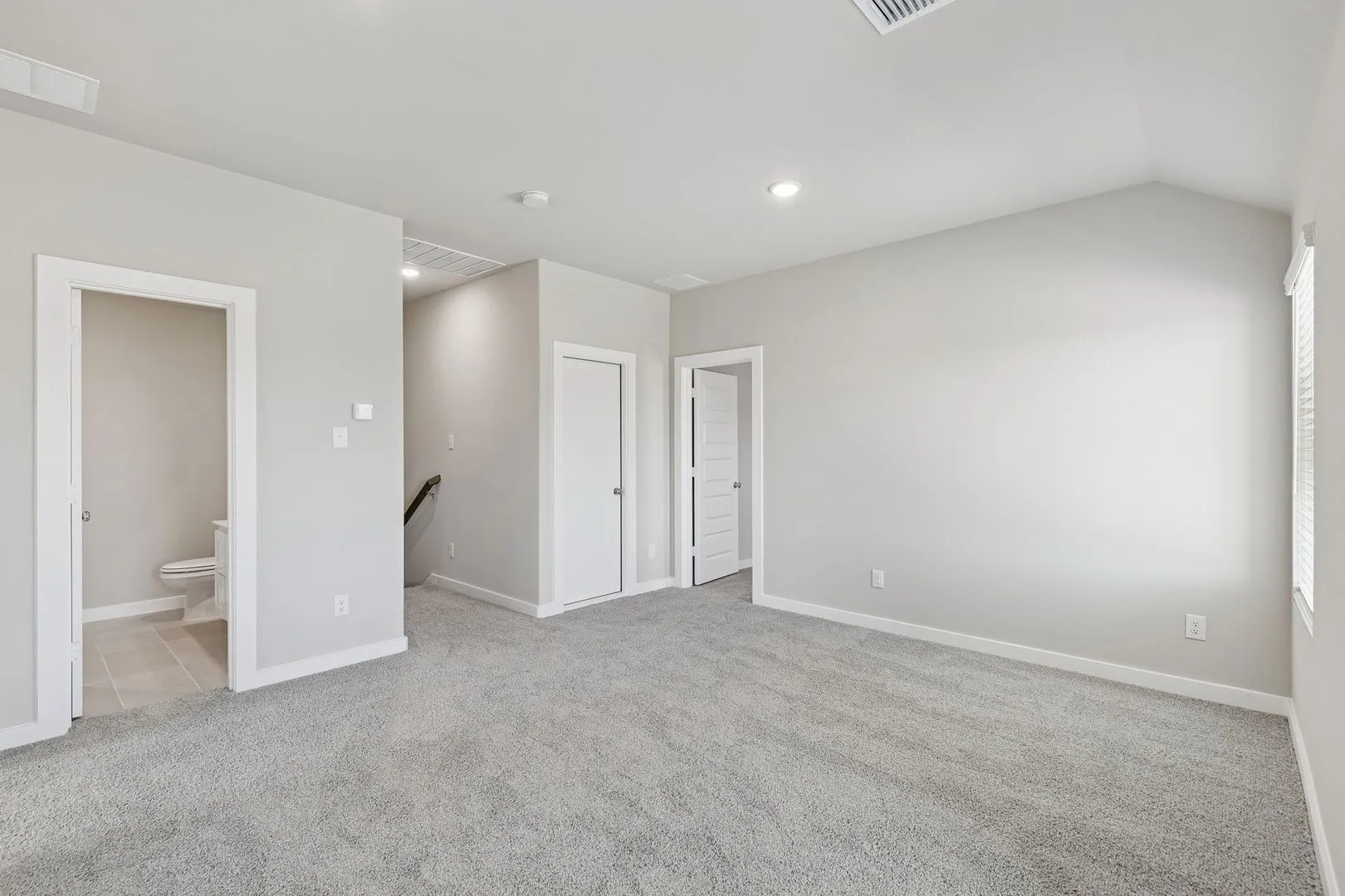 Game Room in the Holden home plan by Trophy Signature Homes – REPRESENTATIVE PHOTO