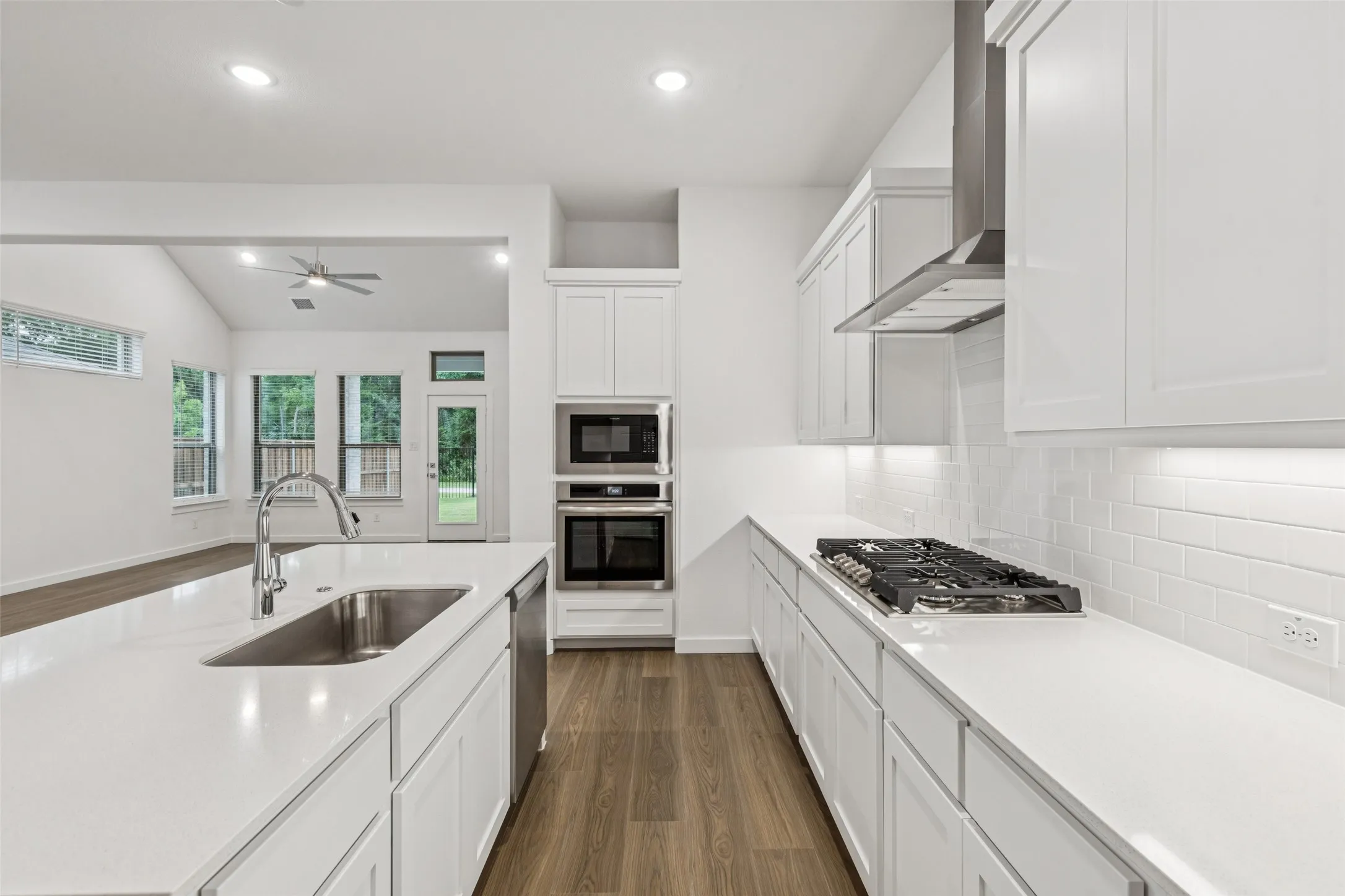 Kitchen in the Picasso II home plan by Trophy Signature Homes – REPRESENTATIVE PHOTO