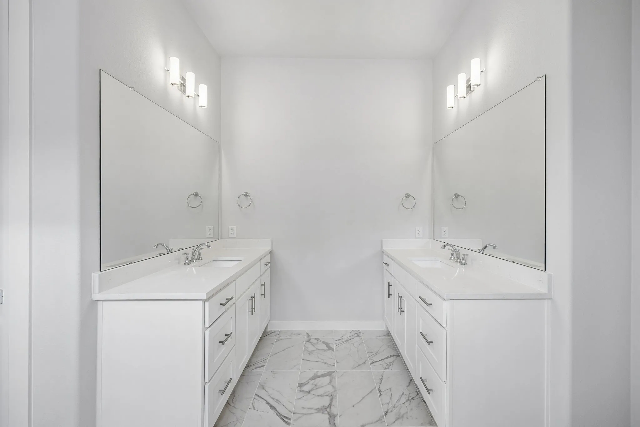 Primary Bathroom in the Picasso II home plan by Trophy Signature Homes – REPRESENTATIVE PHOTO
