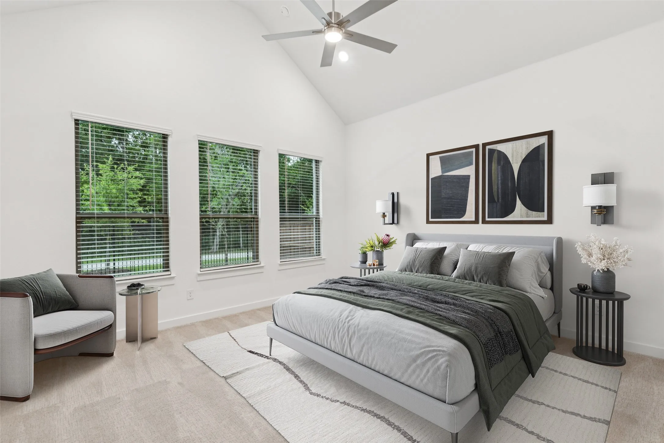 Primary Suite in the Picasso II home plan by Trophy Signature Homes – REPRESENTATIVE PHOTO