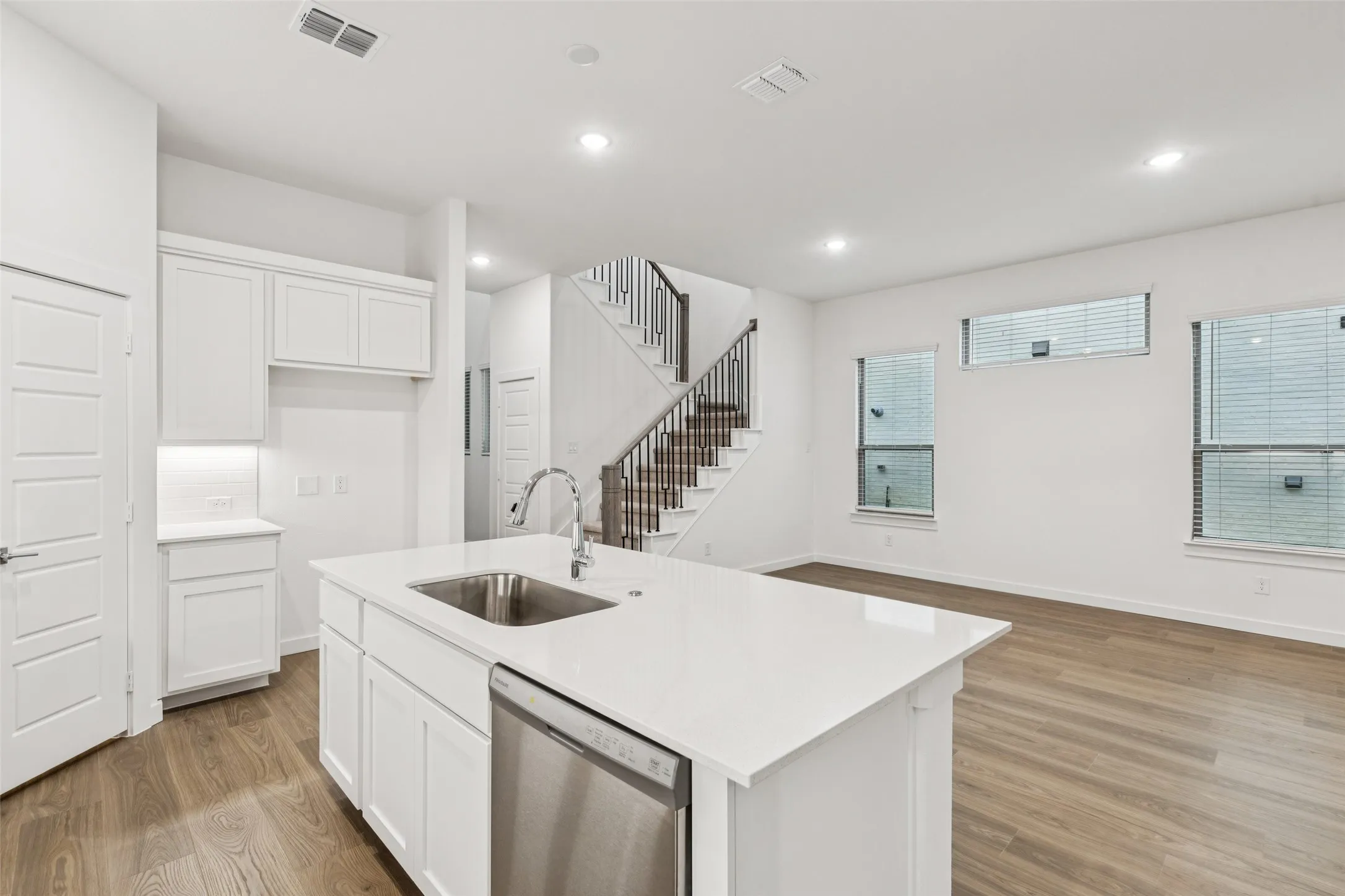 Kitchen in the Picasso II home plan by Trophy Signature Homes – REPRESENTATIVE PHOTO