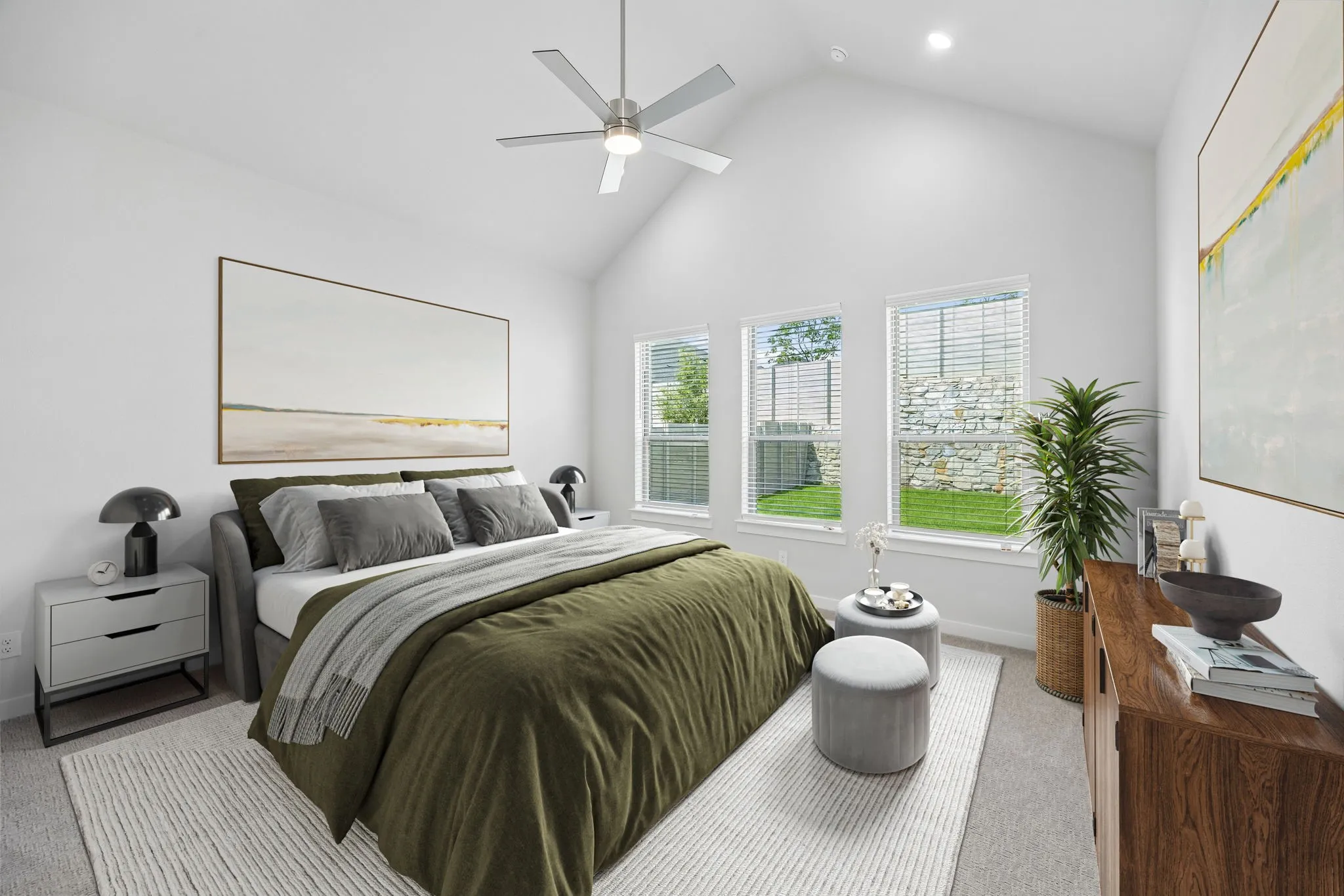 Primary Suite in the Picasso II home plan by Trophy Signature Homes – REPRESENTATIVE PHOTO