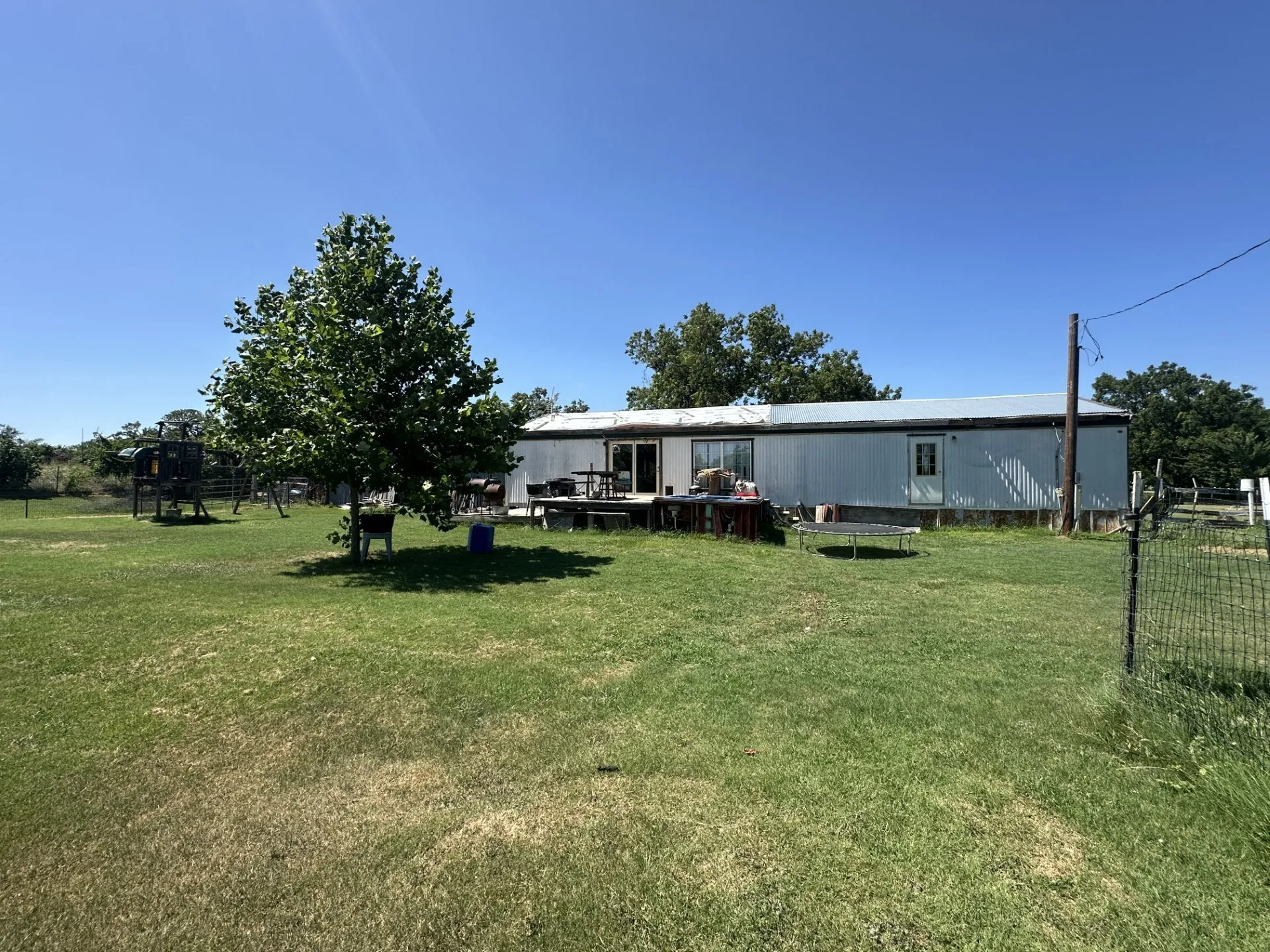 Back Yard and back of house