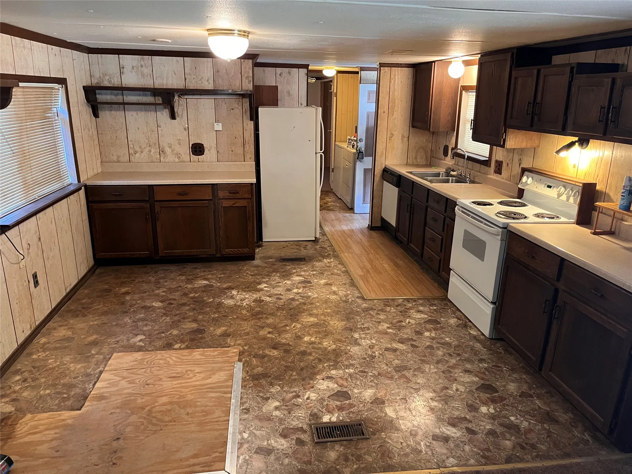 Kitchen and dining room