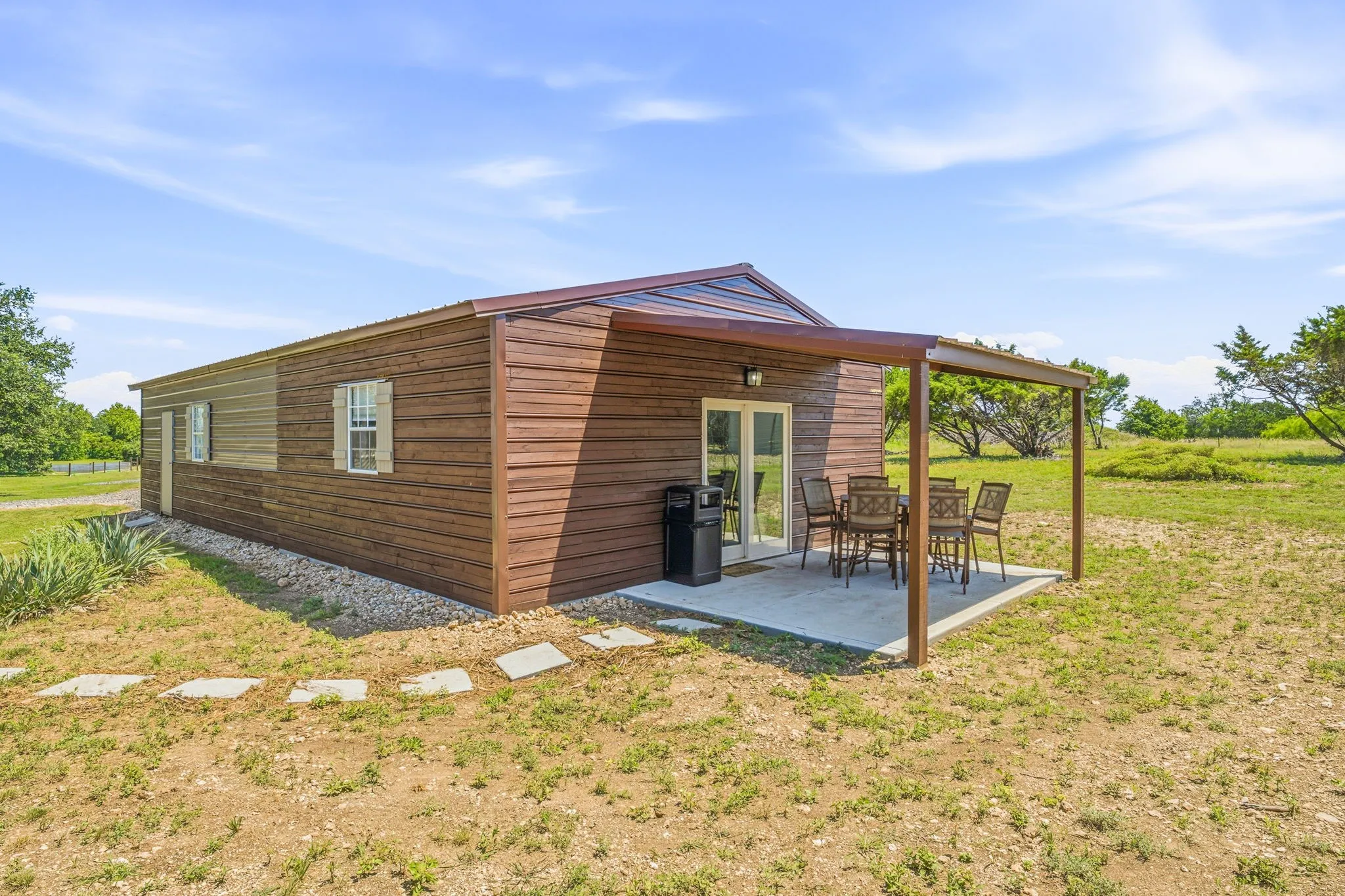 Farm For Sale in Bosque County , 1271 Private 2120 Road, Meridian, Texas 76665, 2 Bedroom, 1 Bathroom, 2 Garage spaces, 1,200 Sqft, built in 2024, mls#21312363, Real Estate Agent in Meridian, Homes For Sale in Bosque county, Homes For Sale in Meridian, Realtor in Meridian Texas, Real Estate Brokerage Independent Realty Texas, Luminita Cordes Realtor