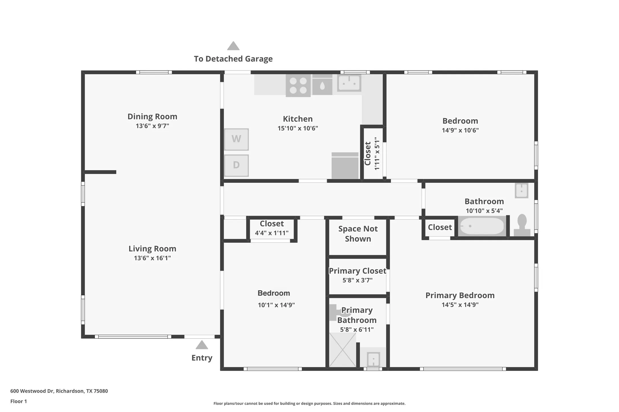 1452 Sq. Ft. 3 Bed, 2 Bath, 2-Car Garage