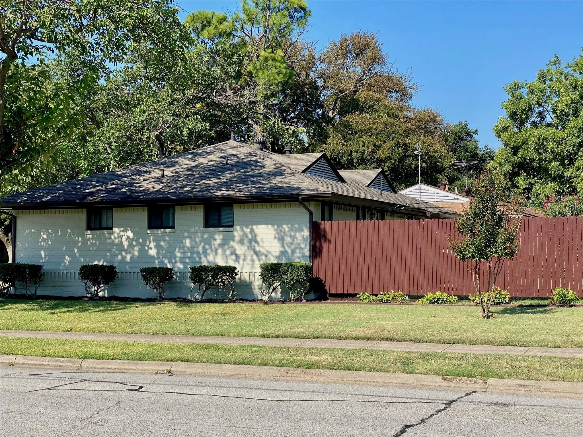 East Side of the home.