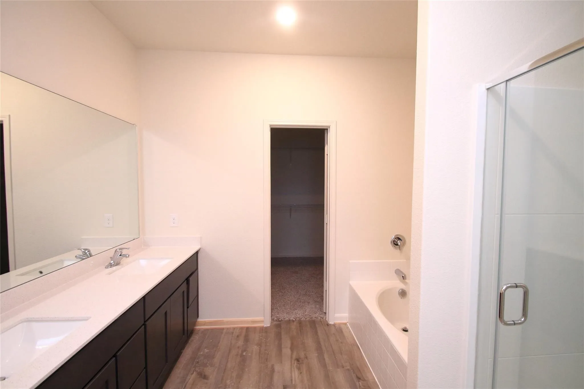 Master Bathroom with Dual Vanity Sinks