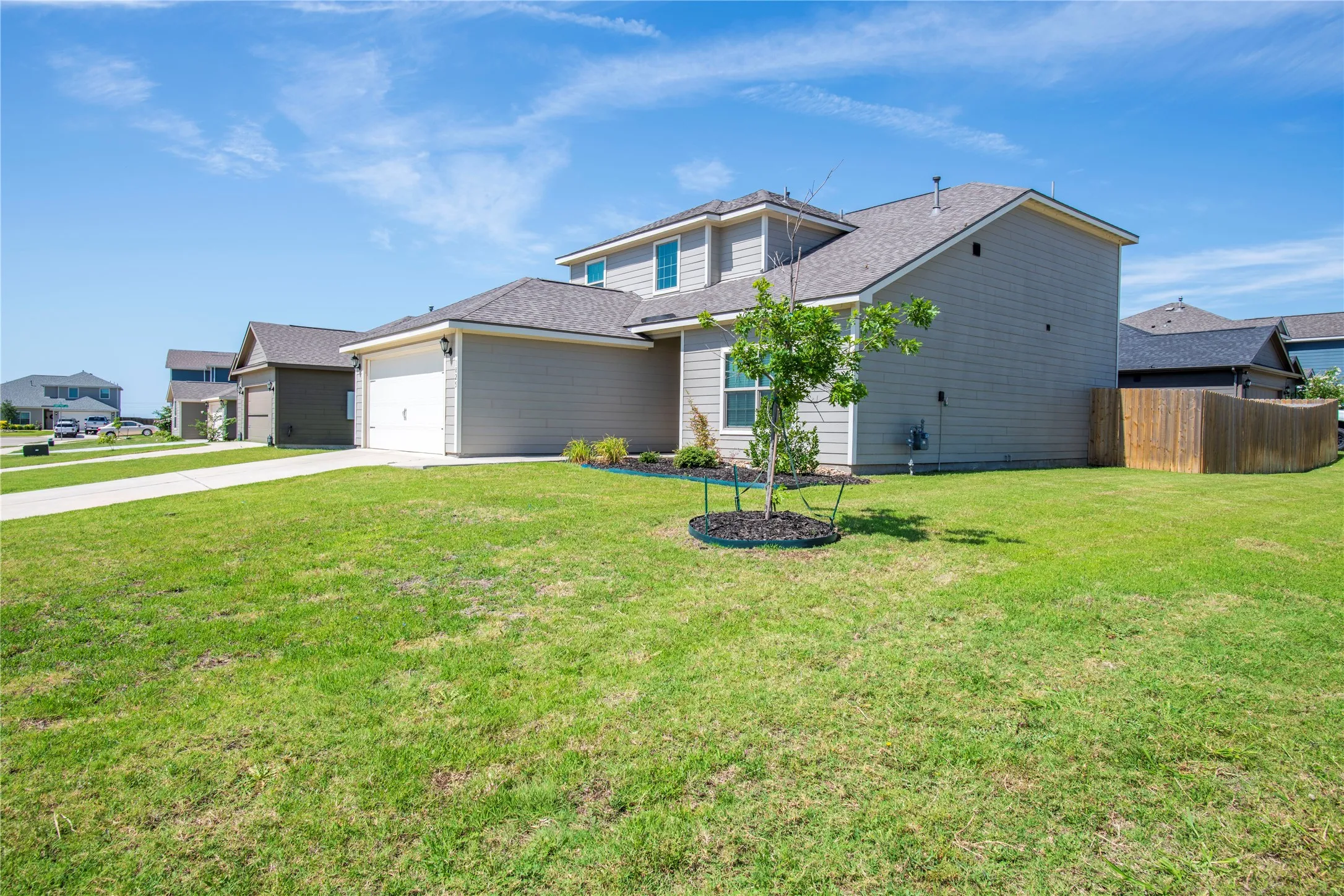 Spacious corner home