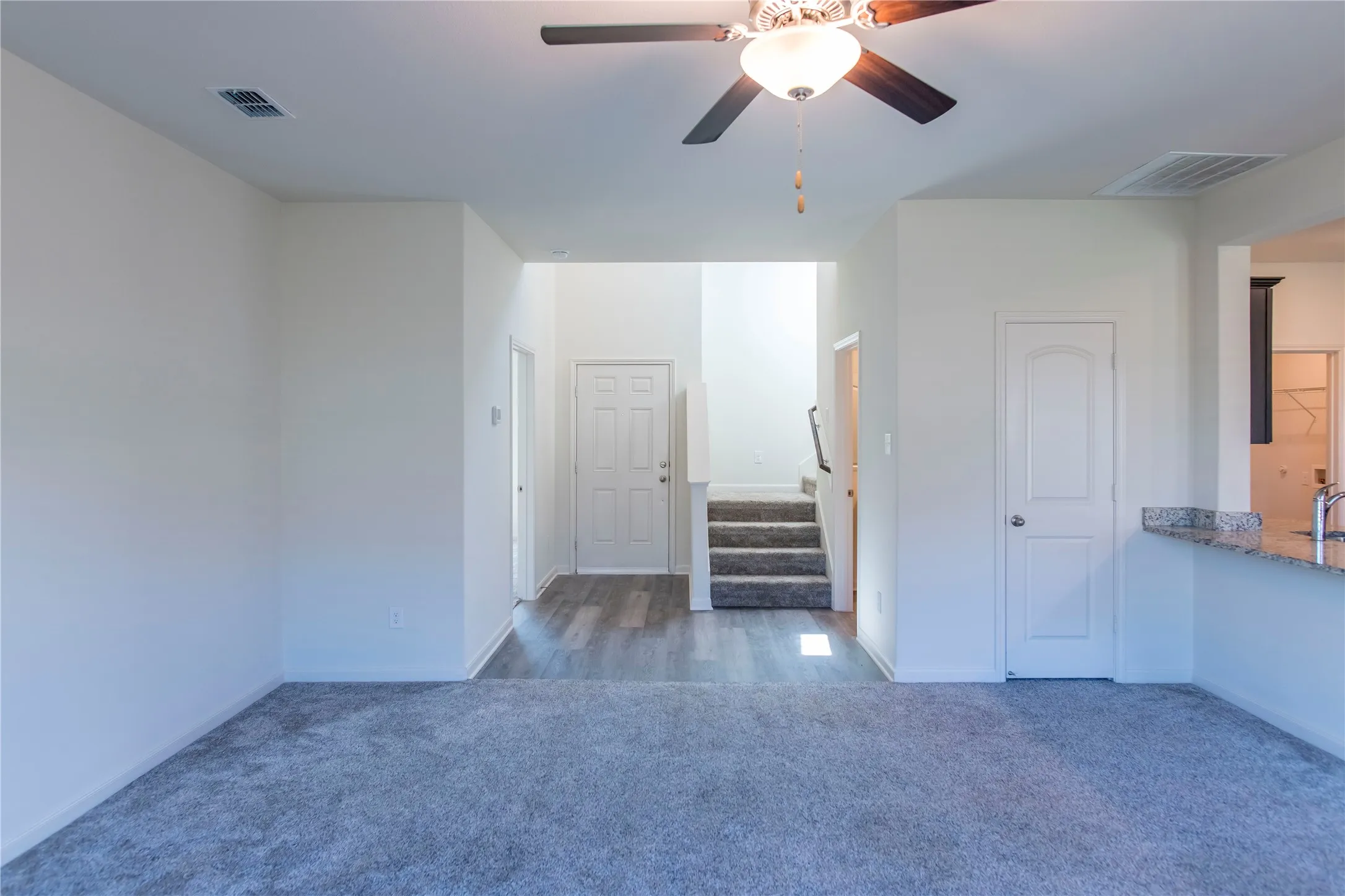 Living Room as viewed from back to front