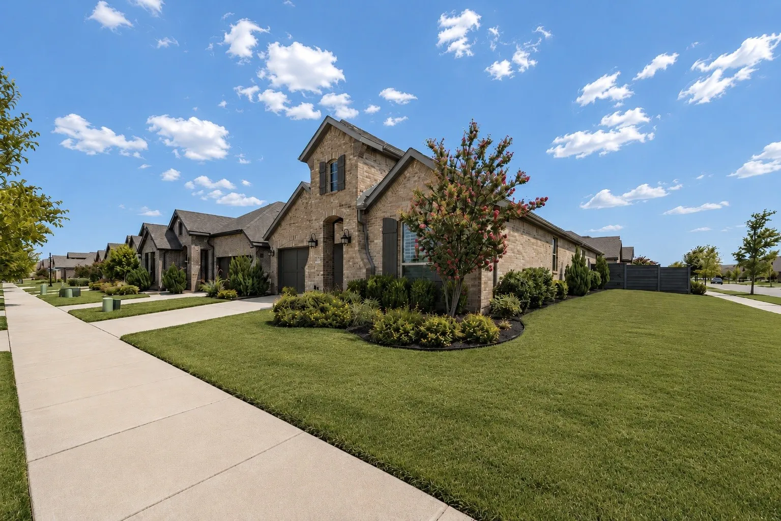 Beautiful landscaping