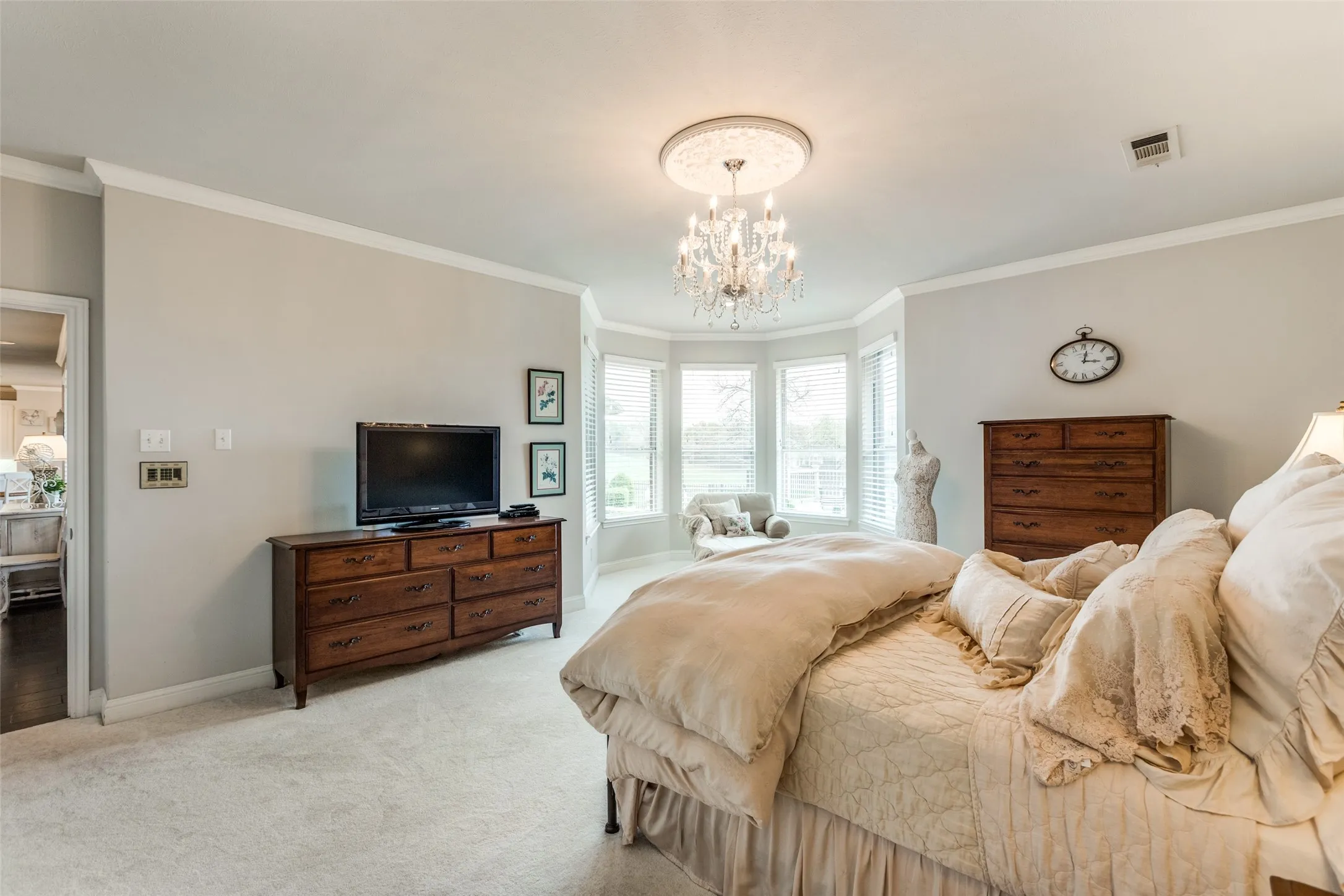 Relax in your primary suite