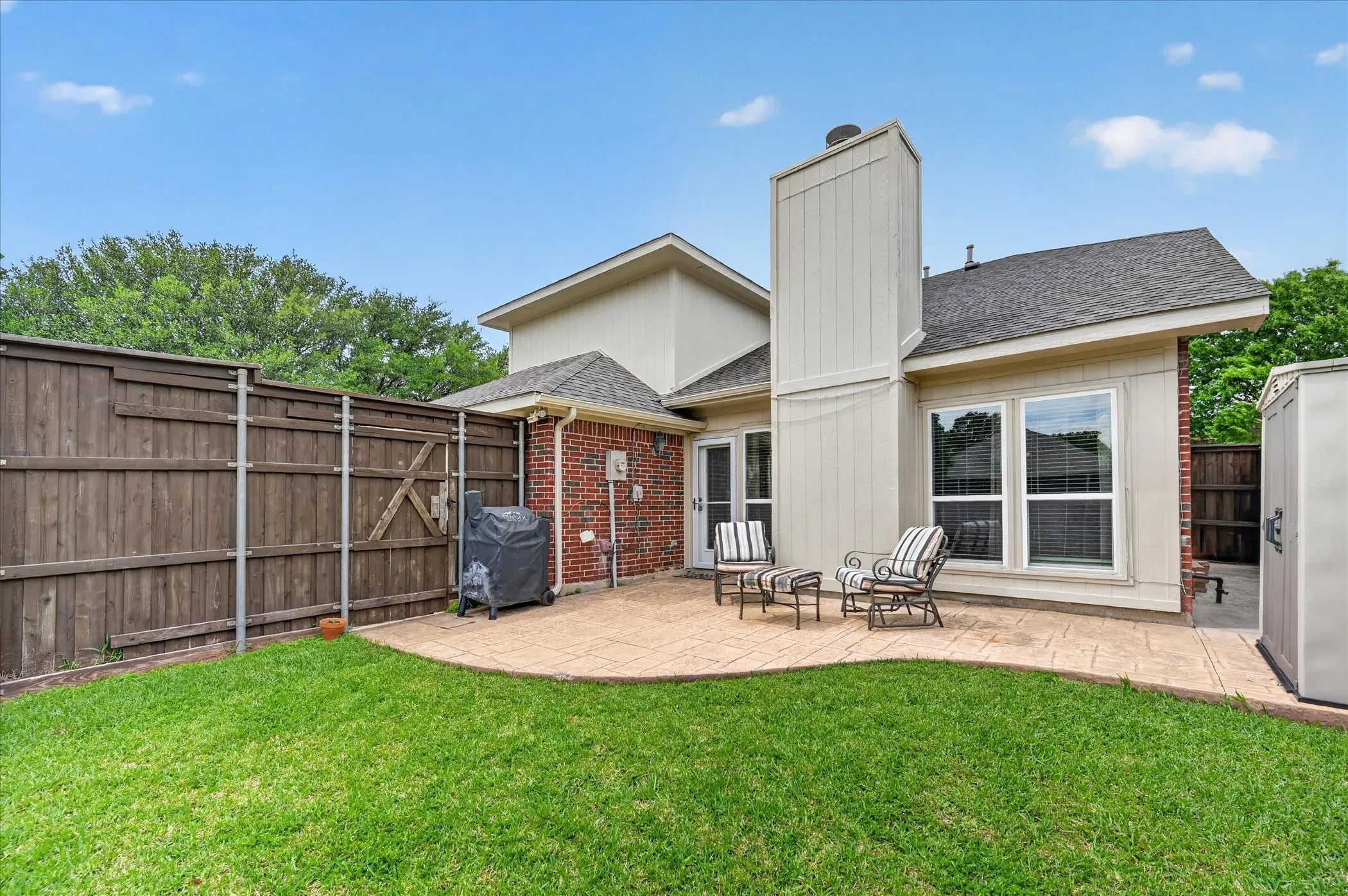 Nice extended patio