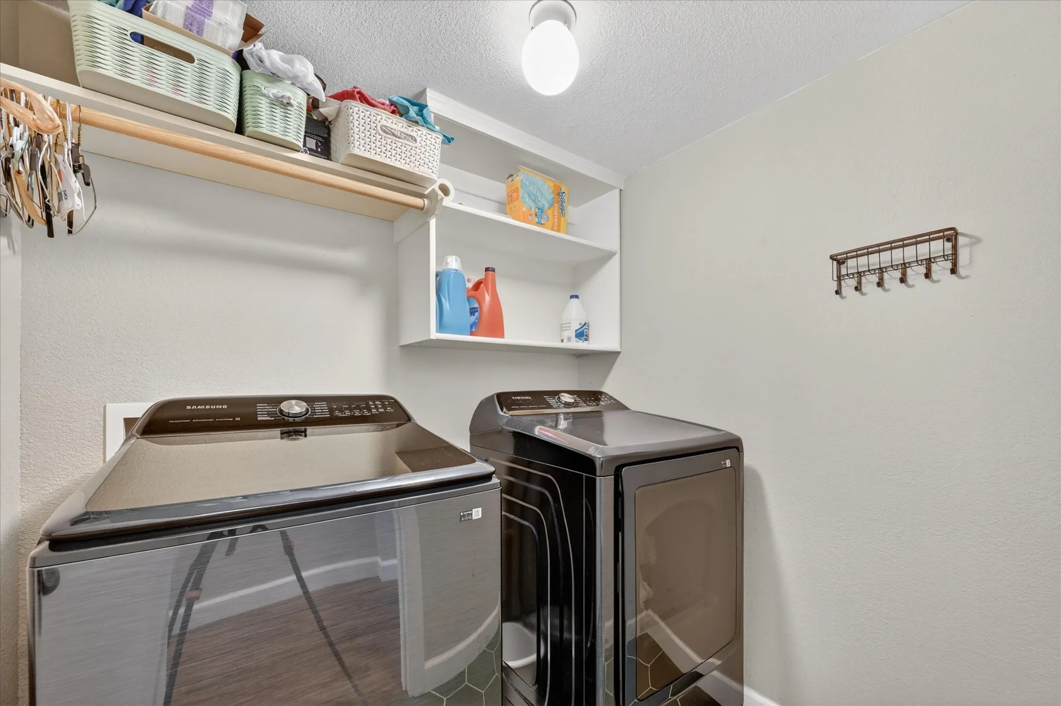 Downstairs laundry room