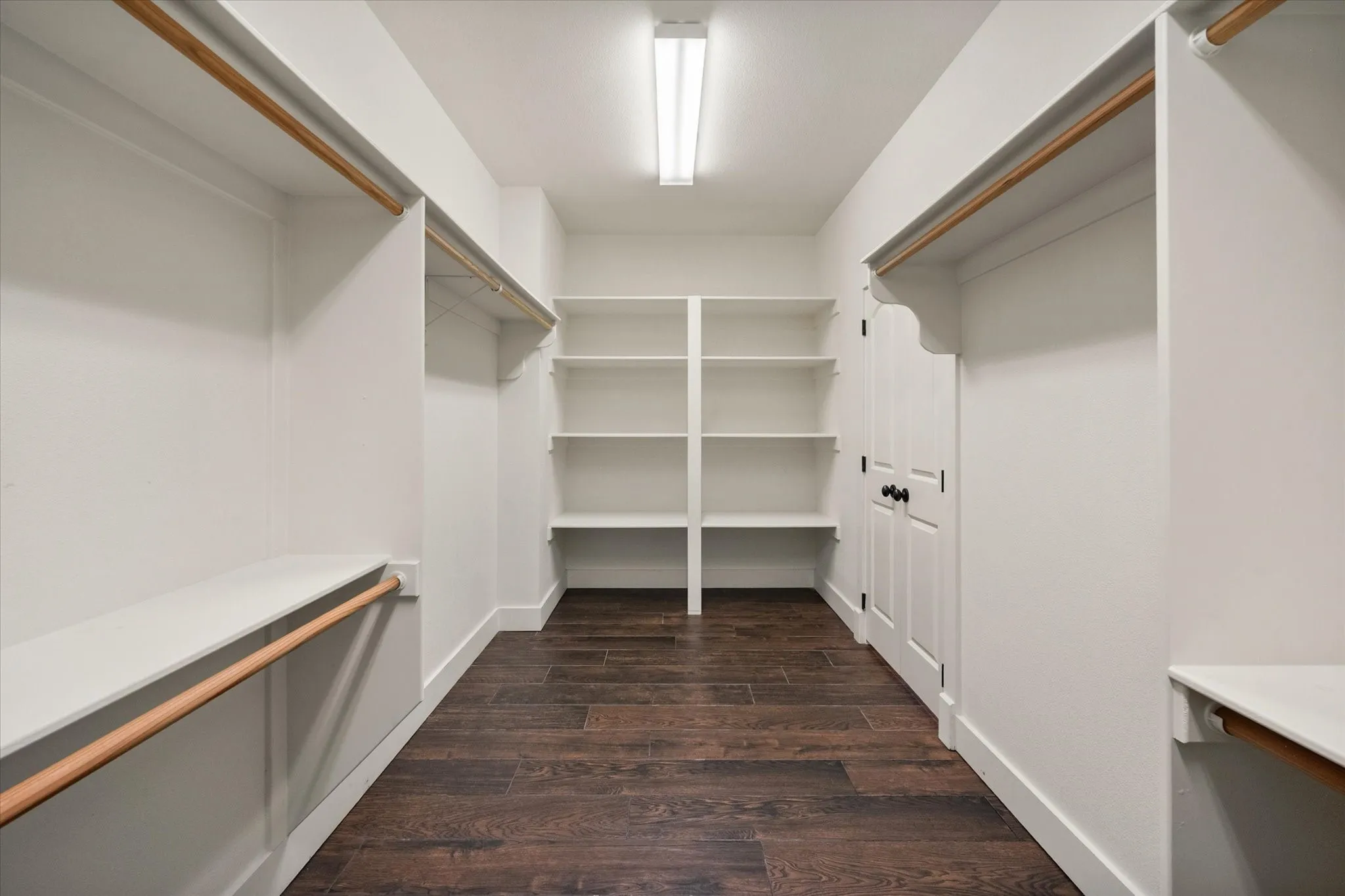 Primary closet
