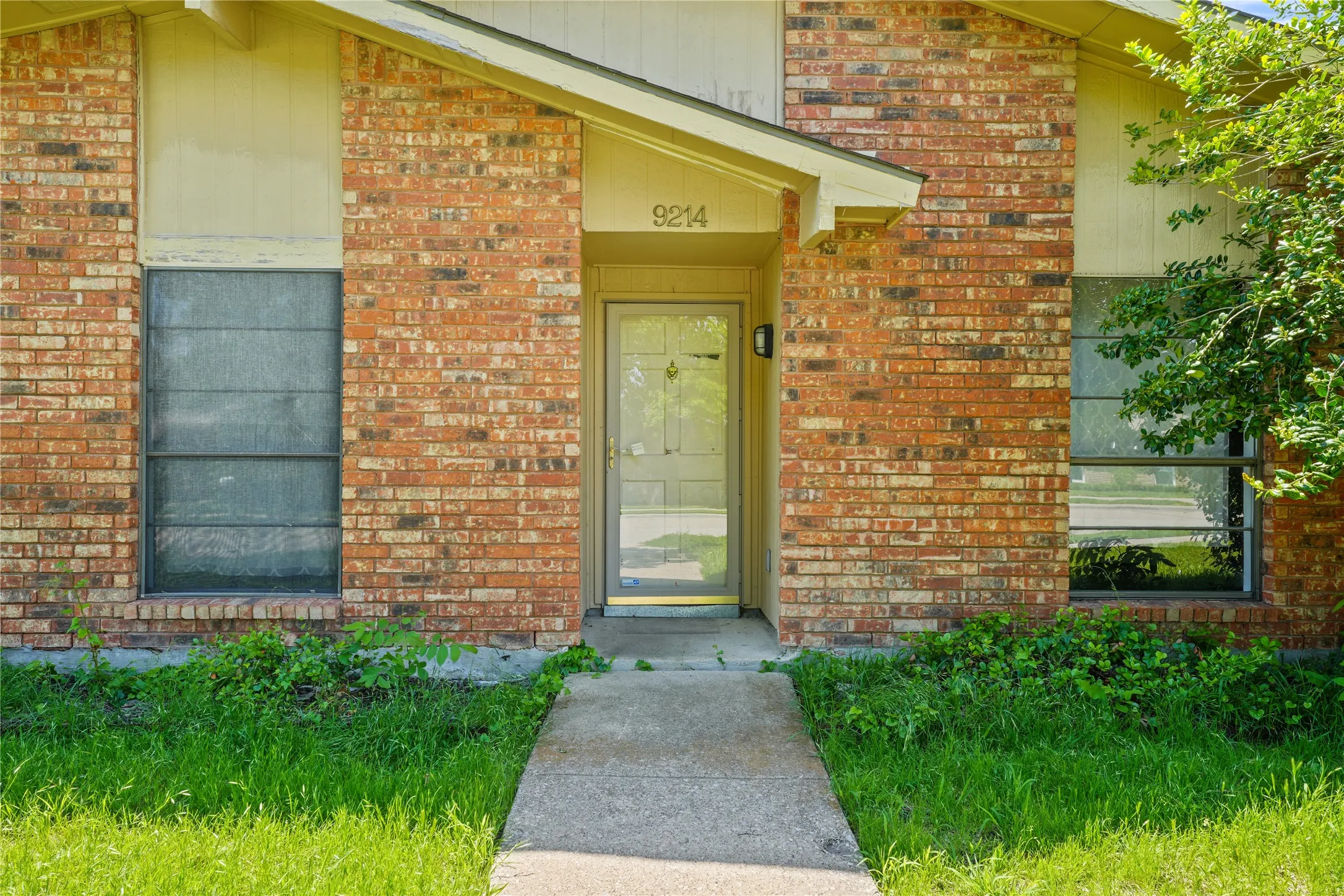 View of exterior entry