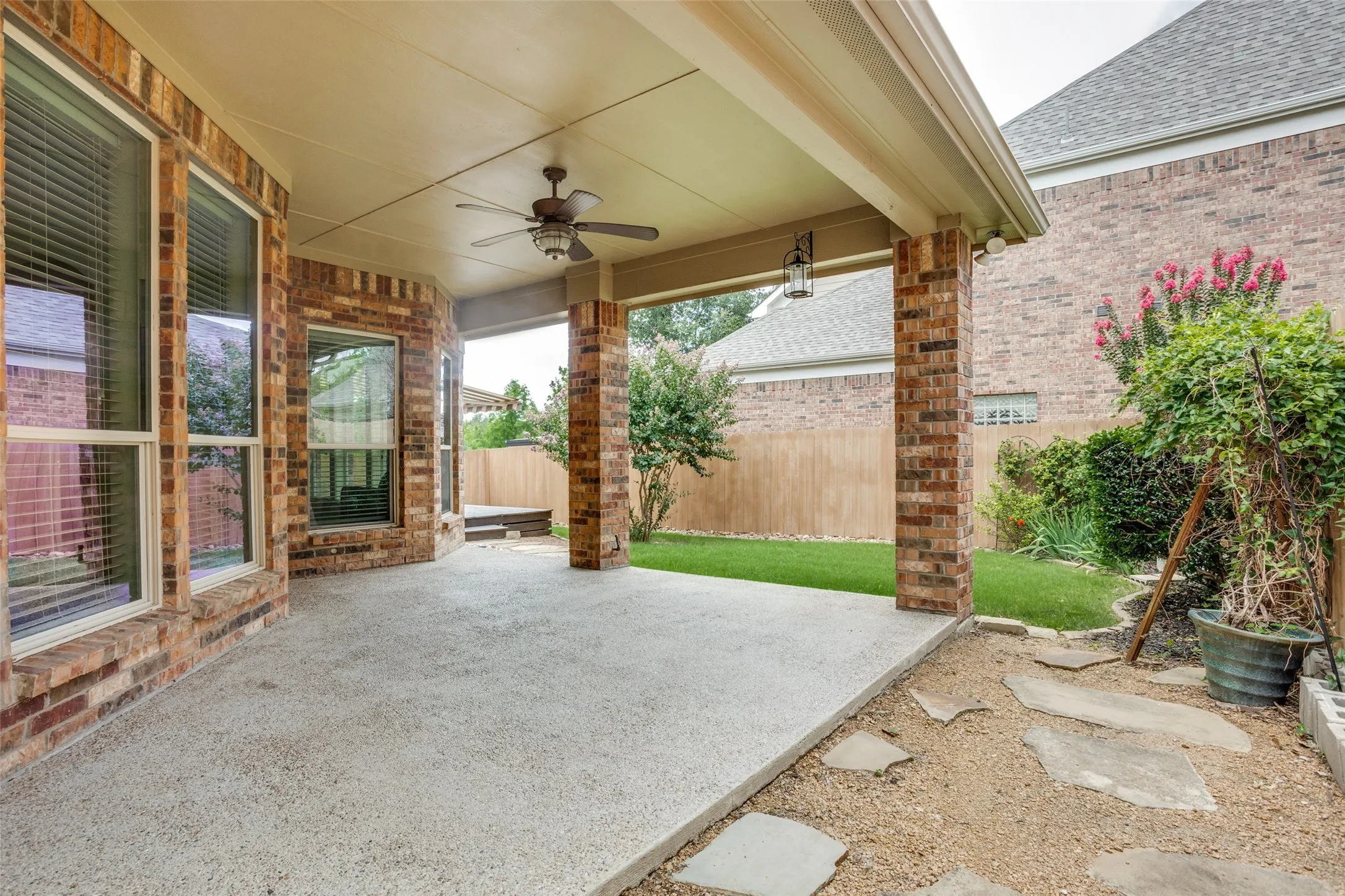 Large Covered Patio
