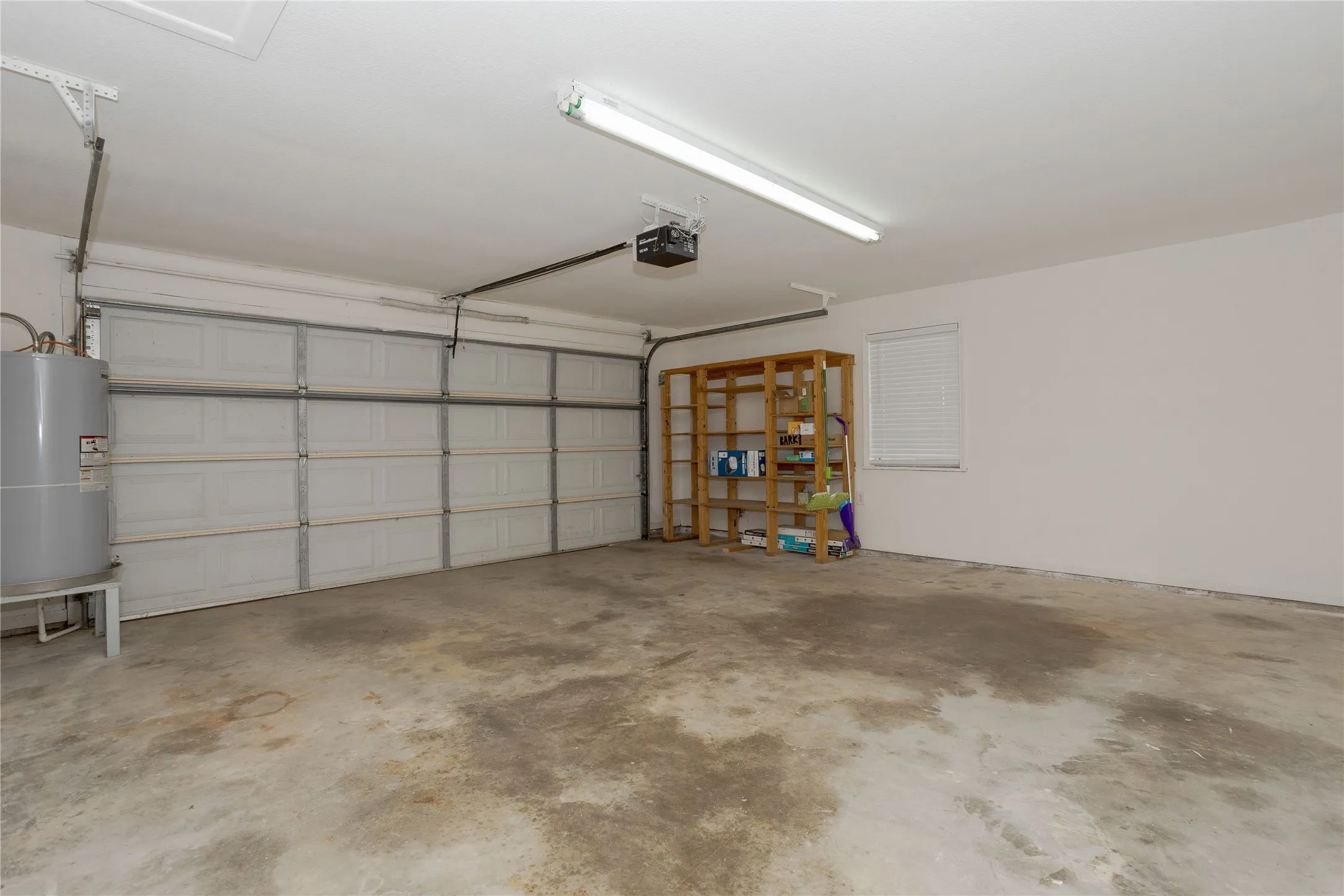 Attached garage