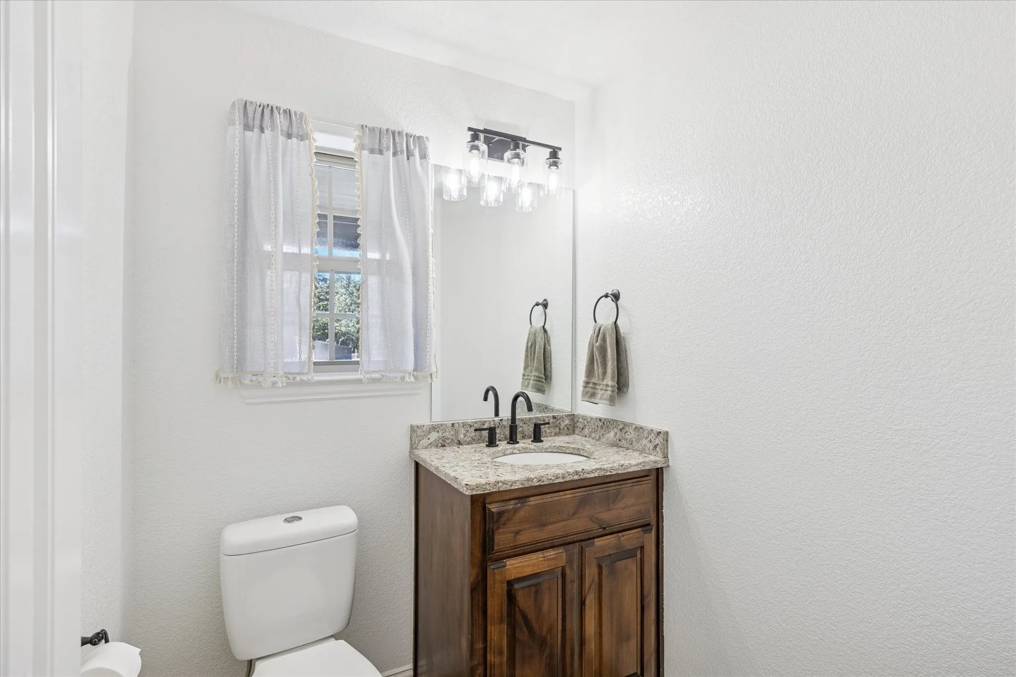 Half bath downstairs