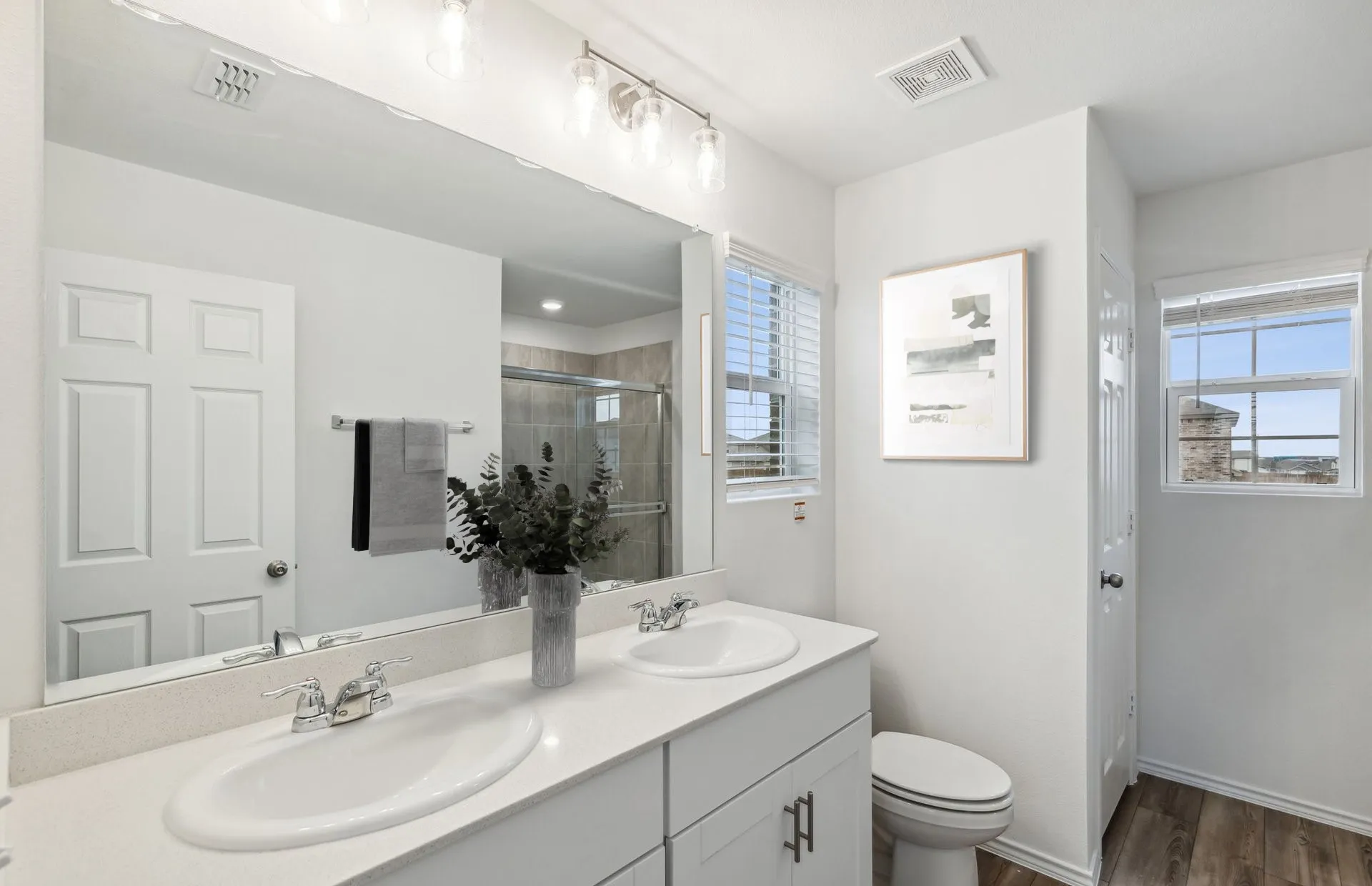 *Virtual Representation - Owner's private bath with double vanity