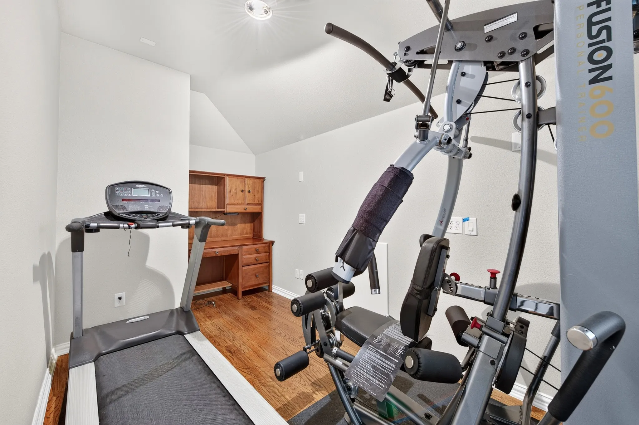 Great FLEX room located upstairs.   Perfect for a small gym or a secondary home office or homework space.  The possibilities are endless!