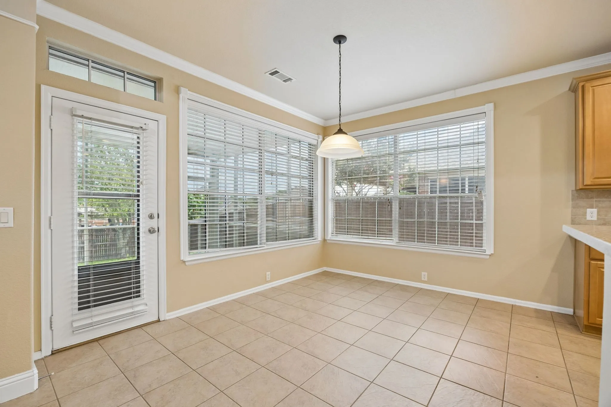 Large kitchen nook