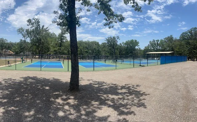 Community Pickleball Courts within walking distance from lot