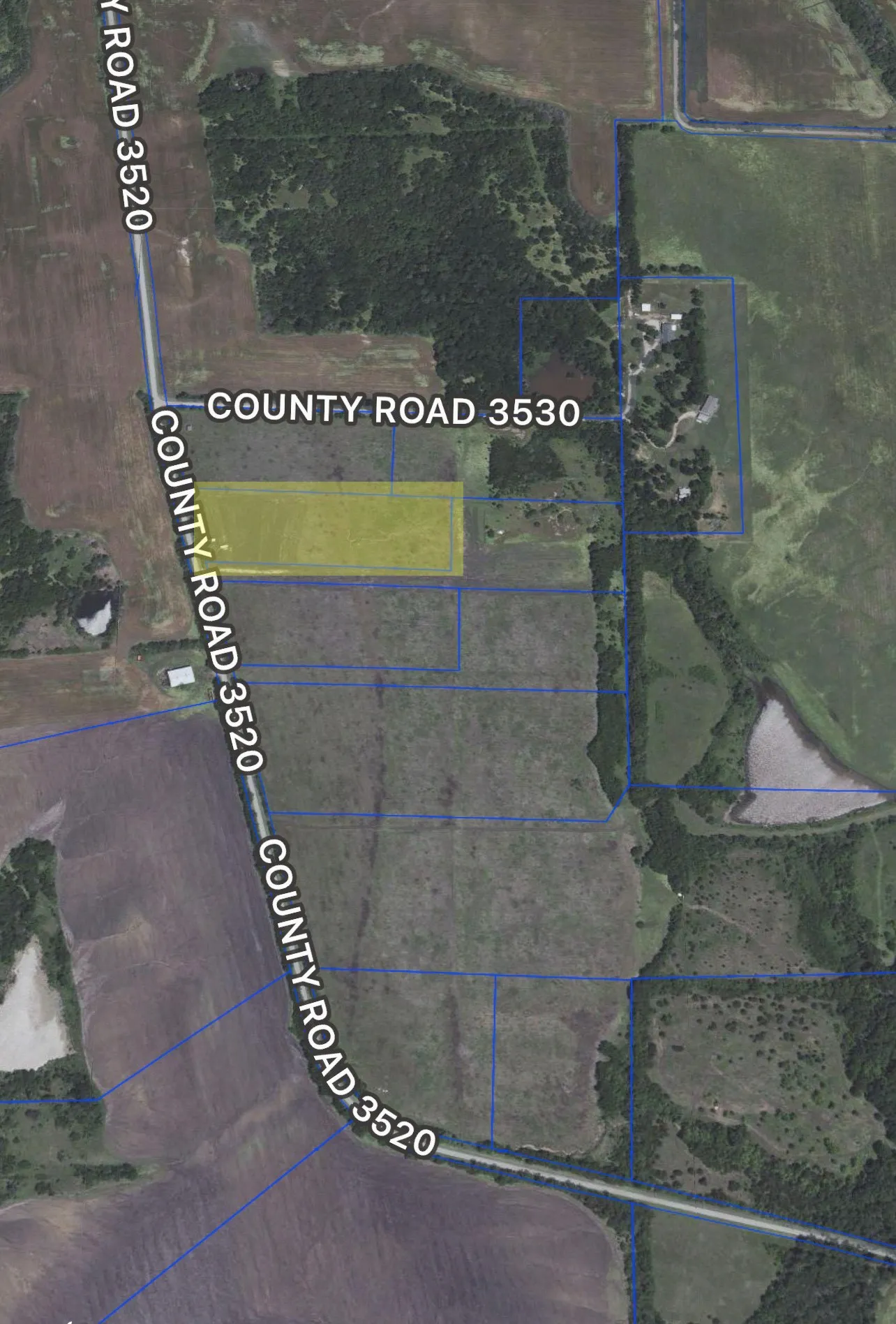 Located outside Honey Grove between Bois D'Arc and Ralph Hall Lake