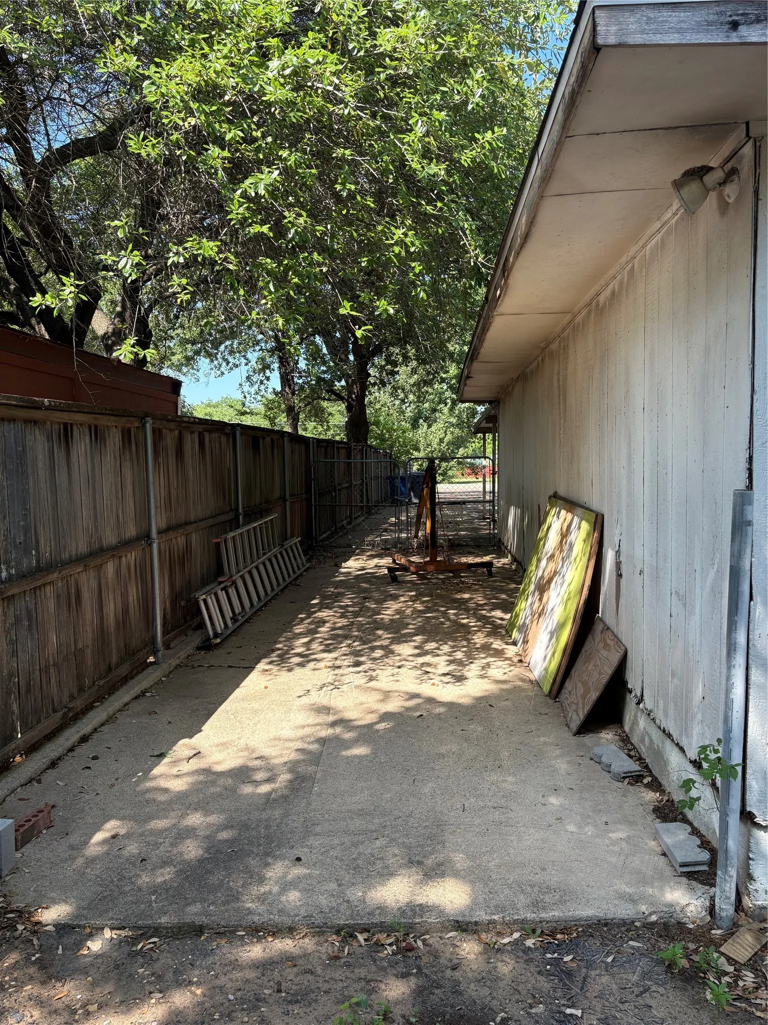 Paved RV parking
