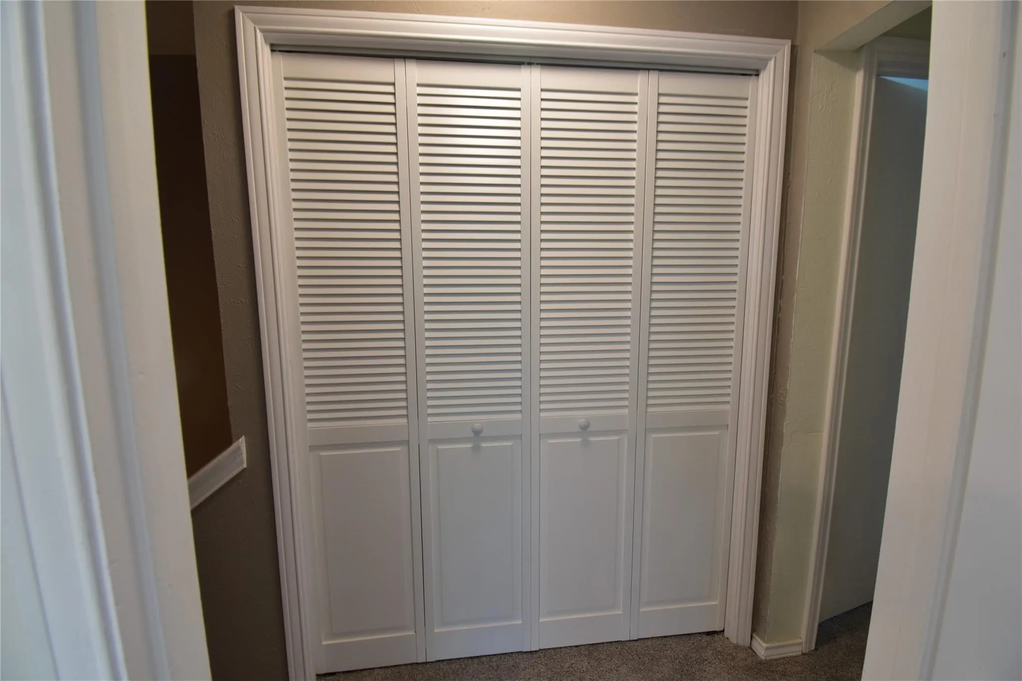 New folding doors for laundry room