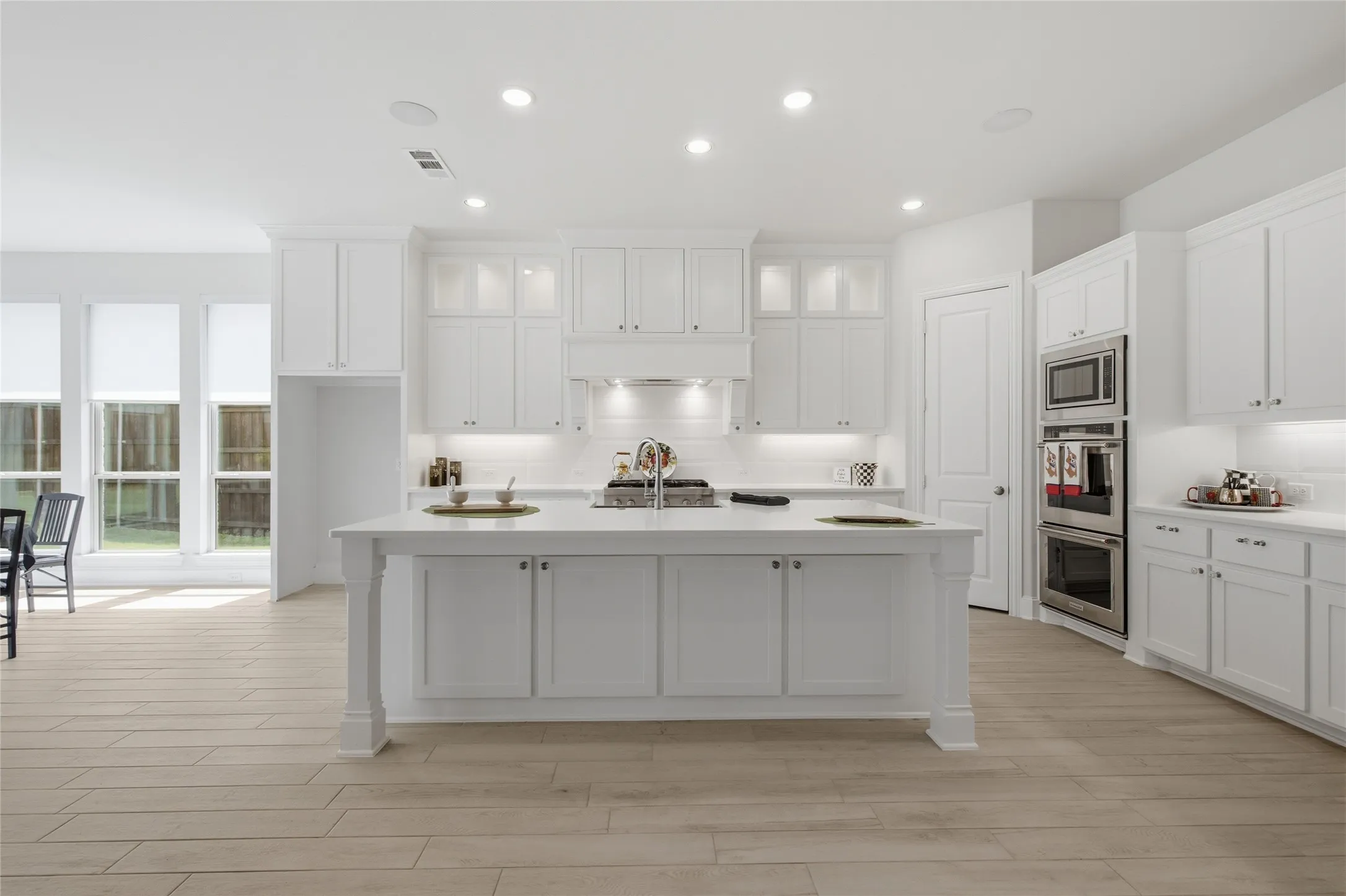The Culinary Center Is A Showcase of Functionality And Beauty!  Quartz, Custom Cabinetry, Double Ovens And So Much More