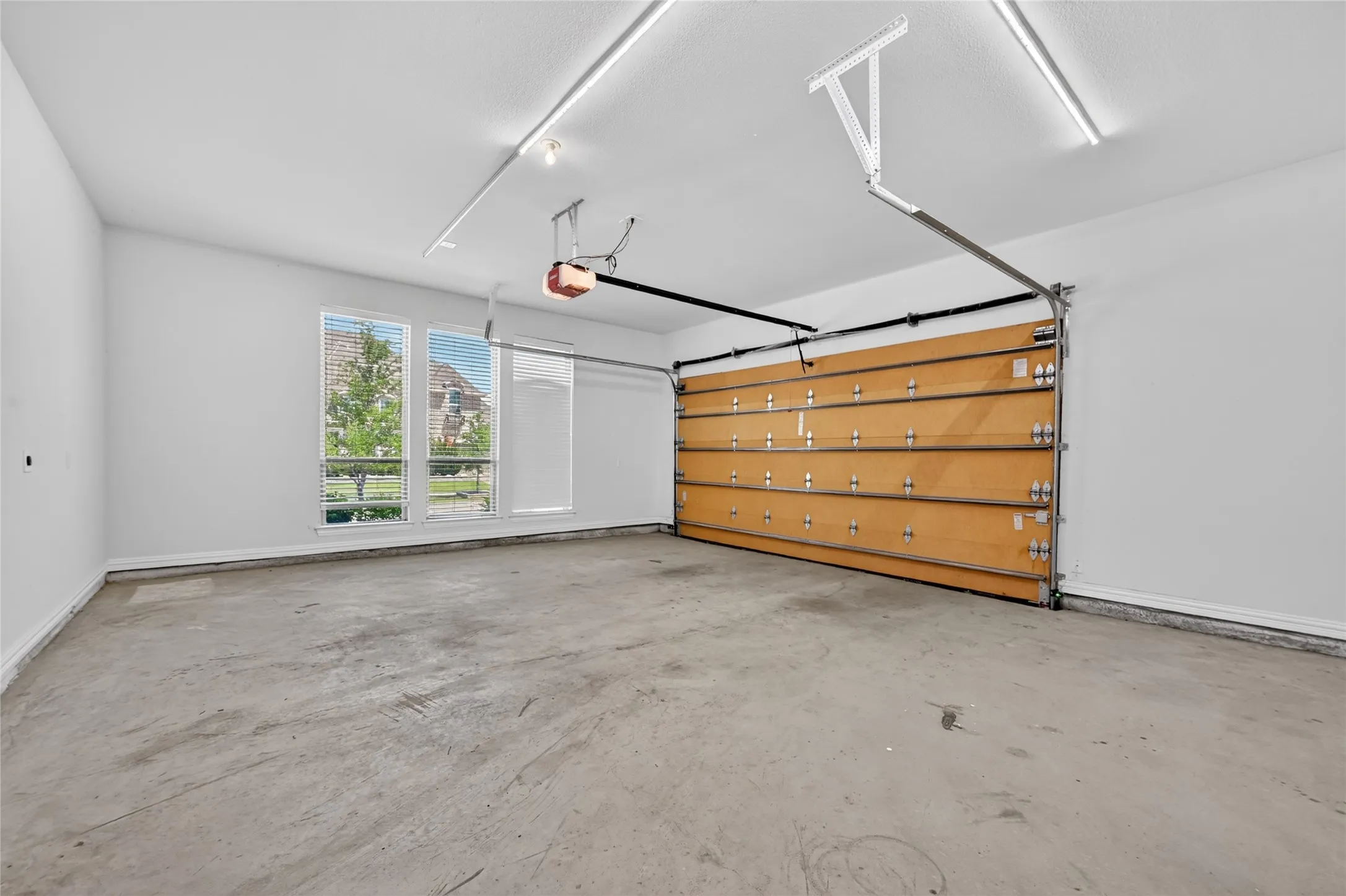2 Car Garage With Side Swing Entry