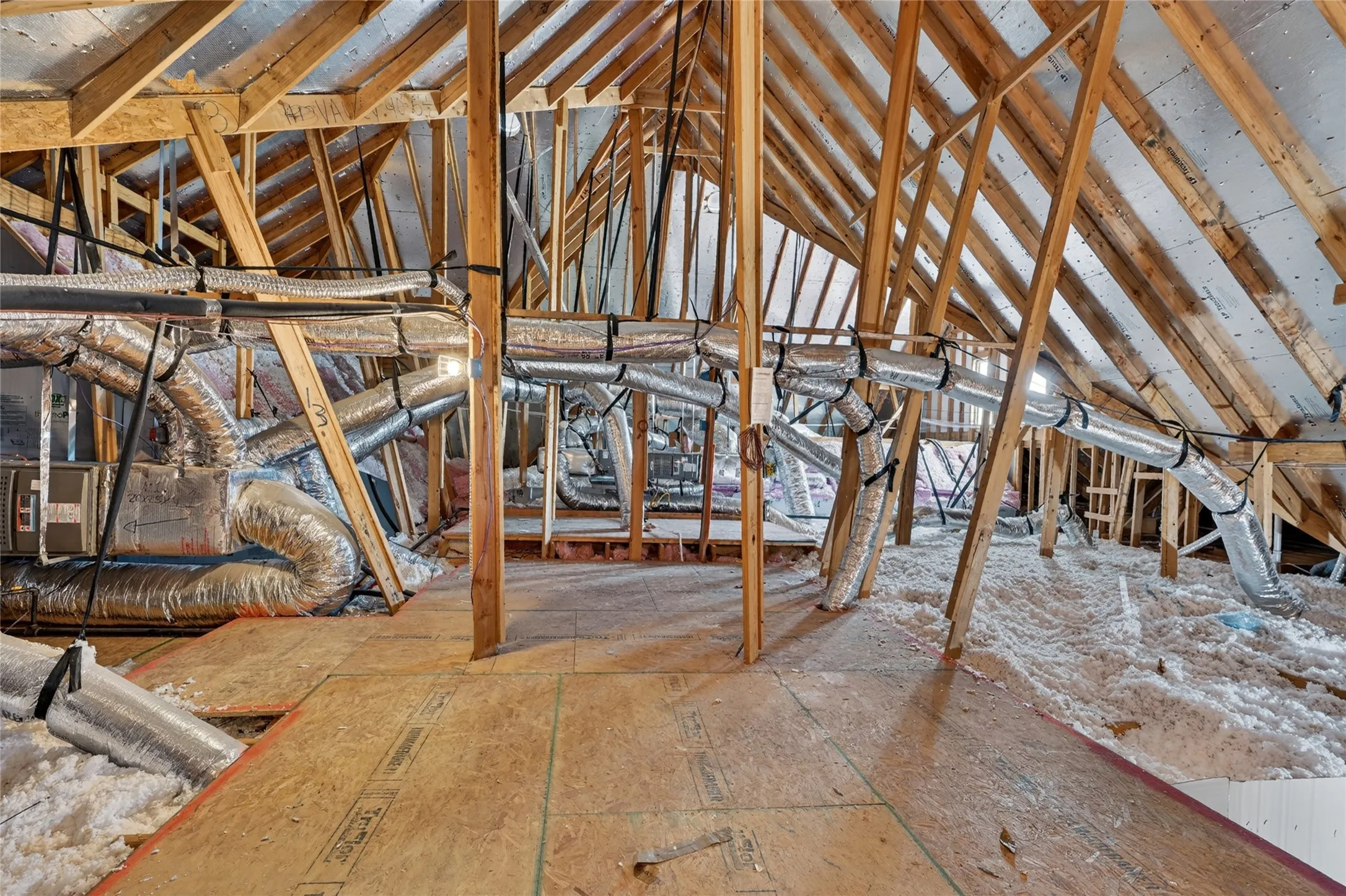 Custom Staircase  Leads to Fabulous Attic Storage!
