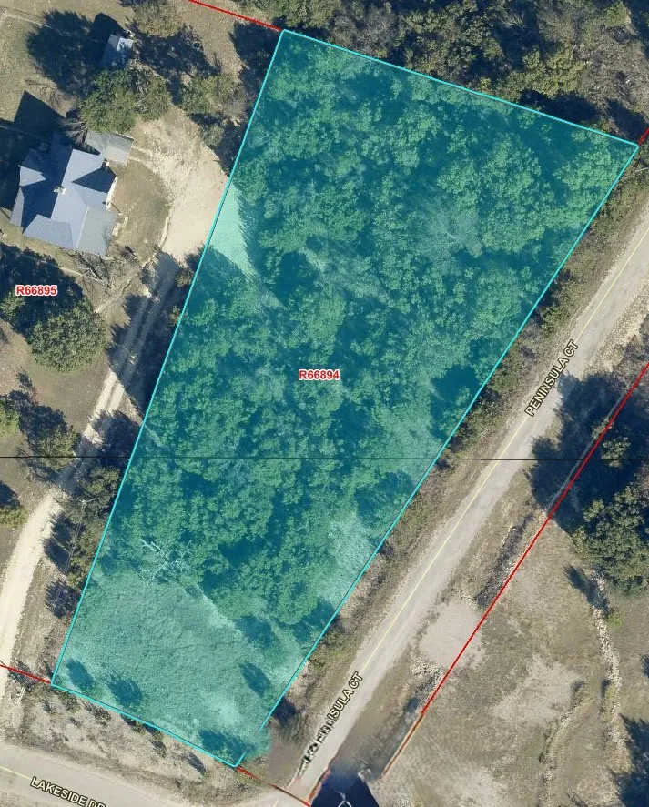 Property Boundary Map. Illustrating the property’s perimeter and adjacent roadways