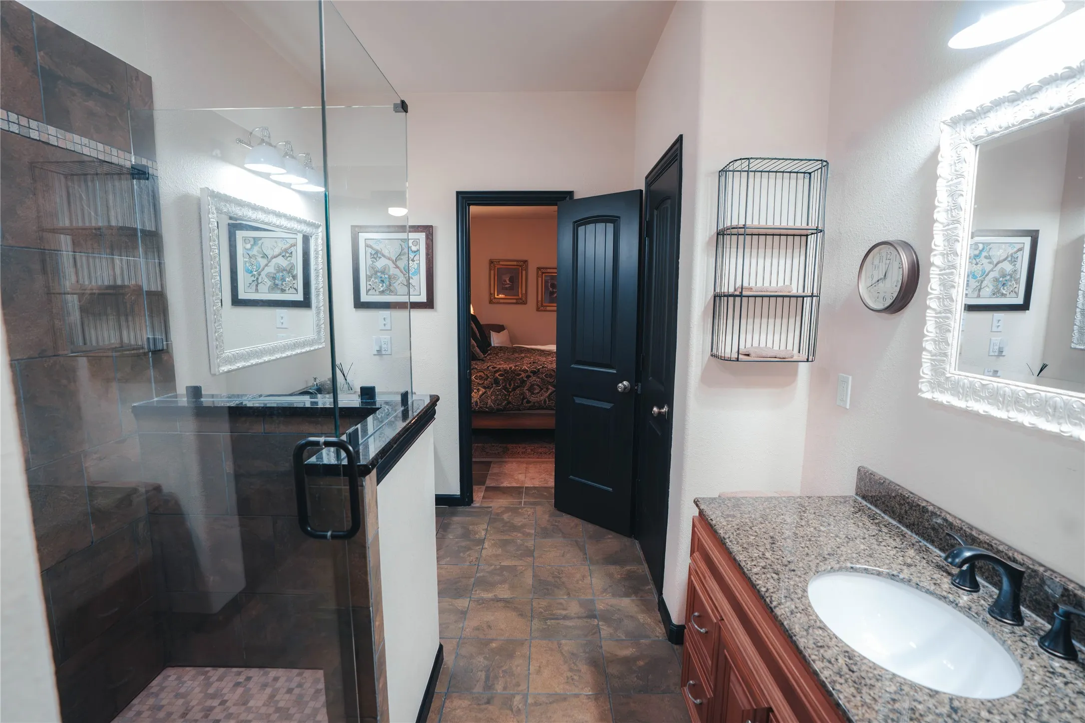 Walk in shower