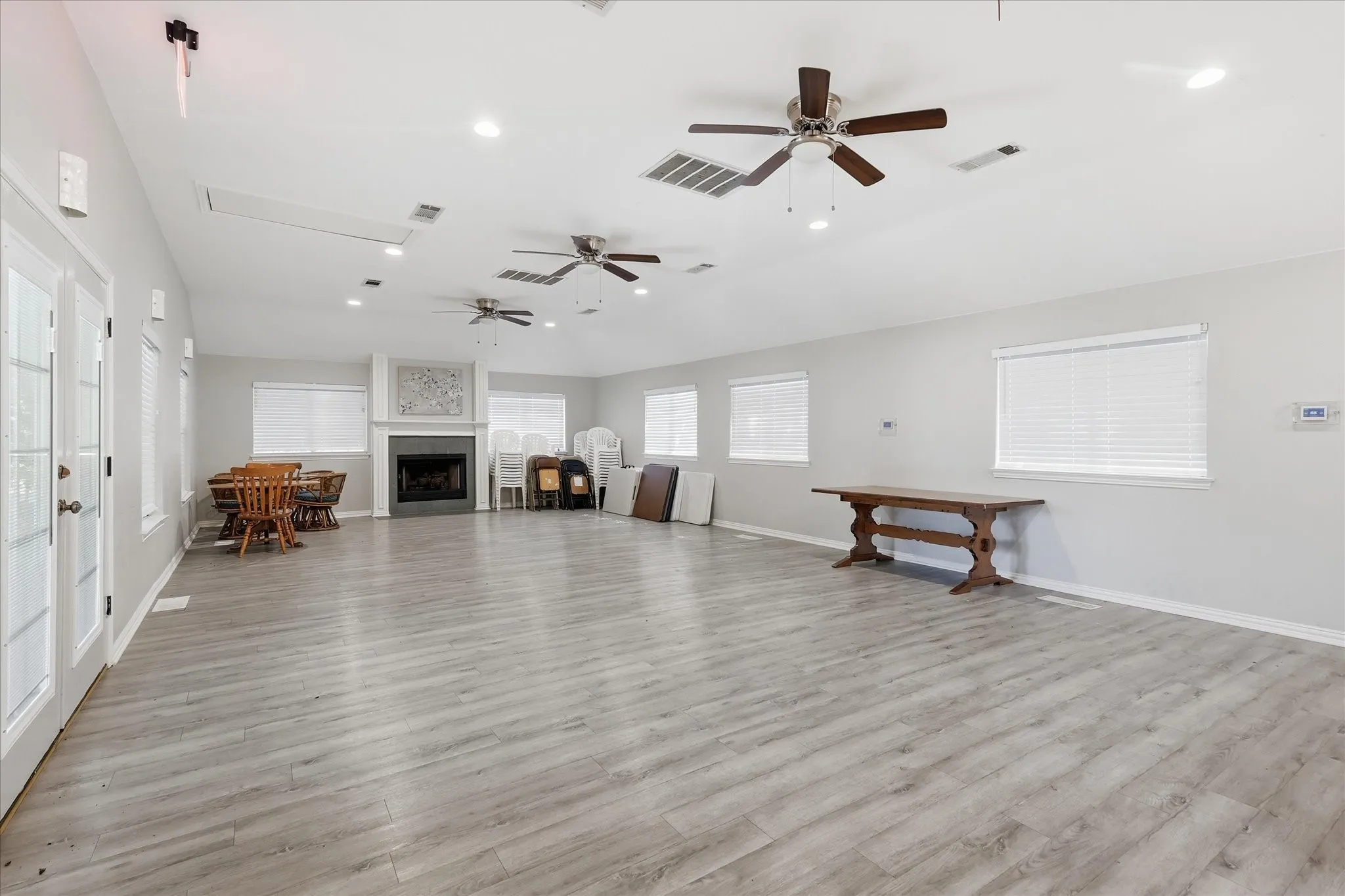 Community Center gathering space on 2nd floor