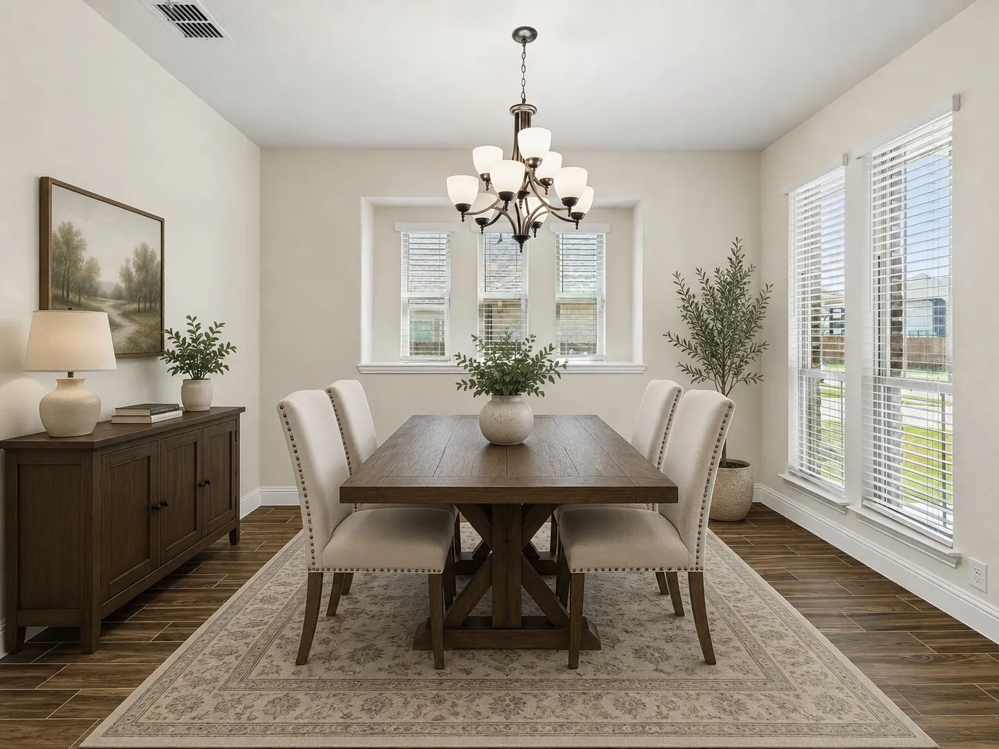 Dining Room - virtually staged