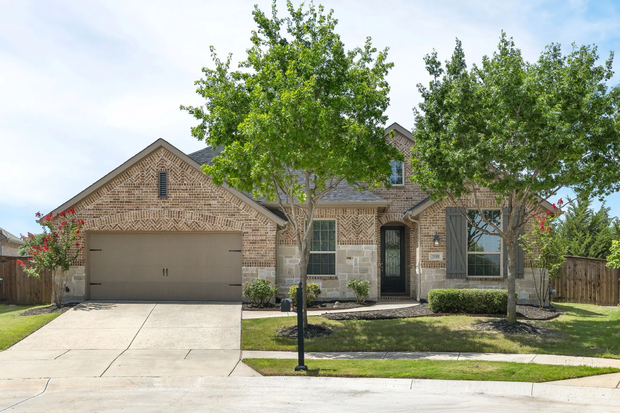 Beautiful curb appeal to welcome you home.