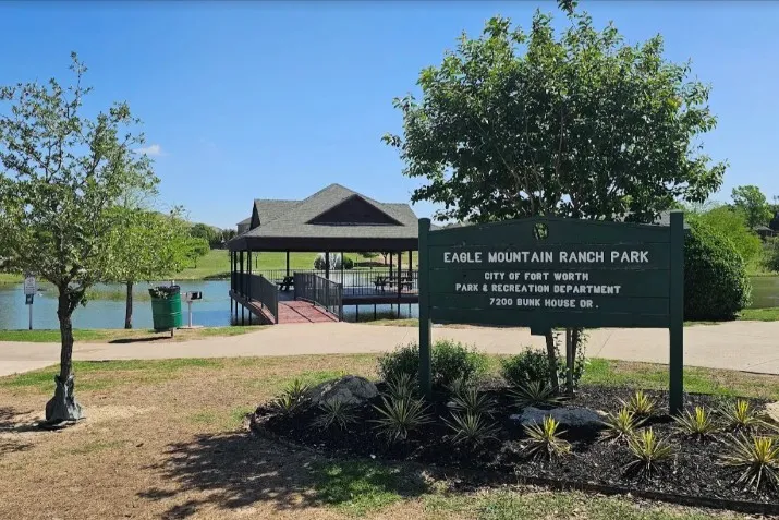 Eagle Ranch Park is 1 block away