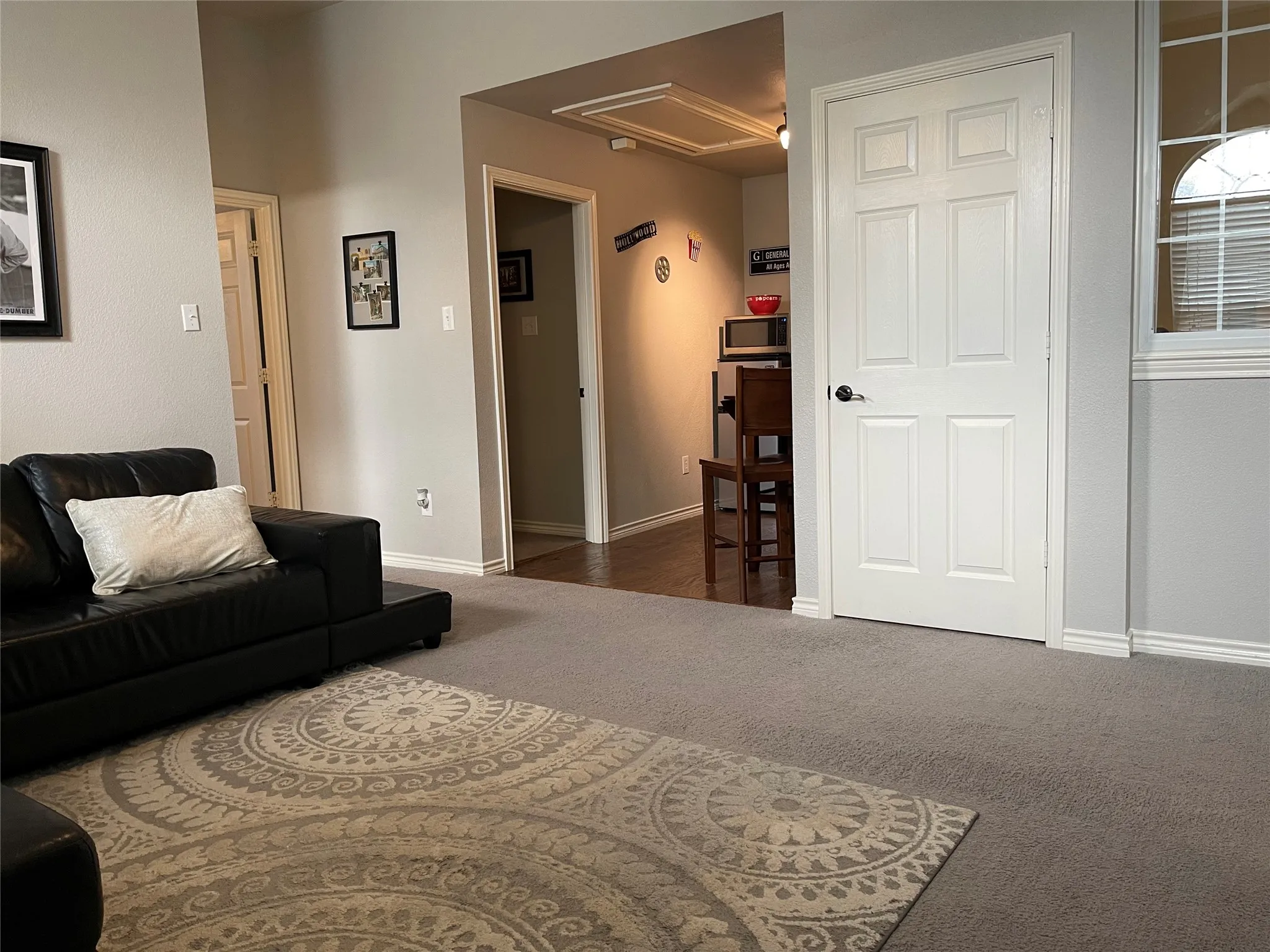 Upstairs living room