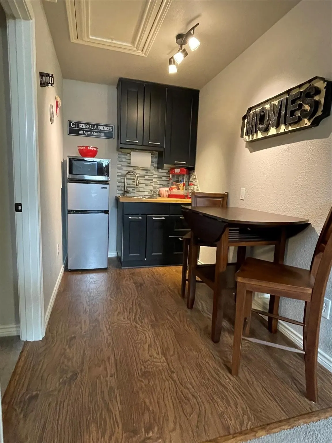 Kitchenette upstairs