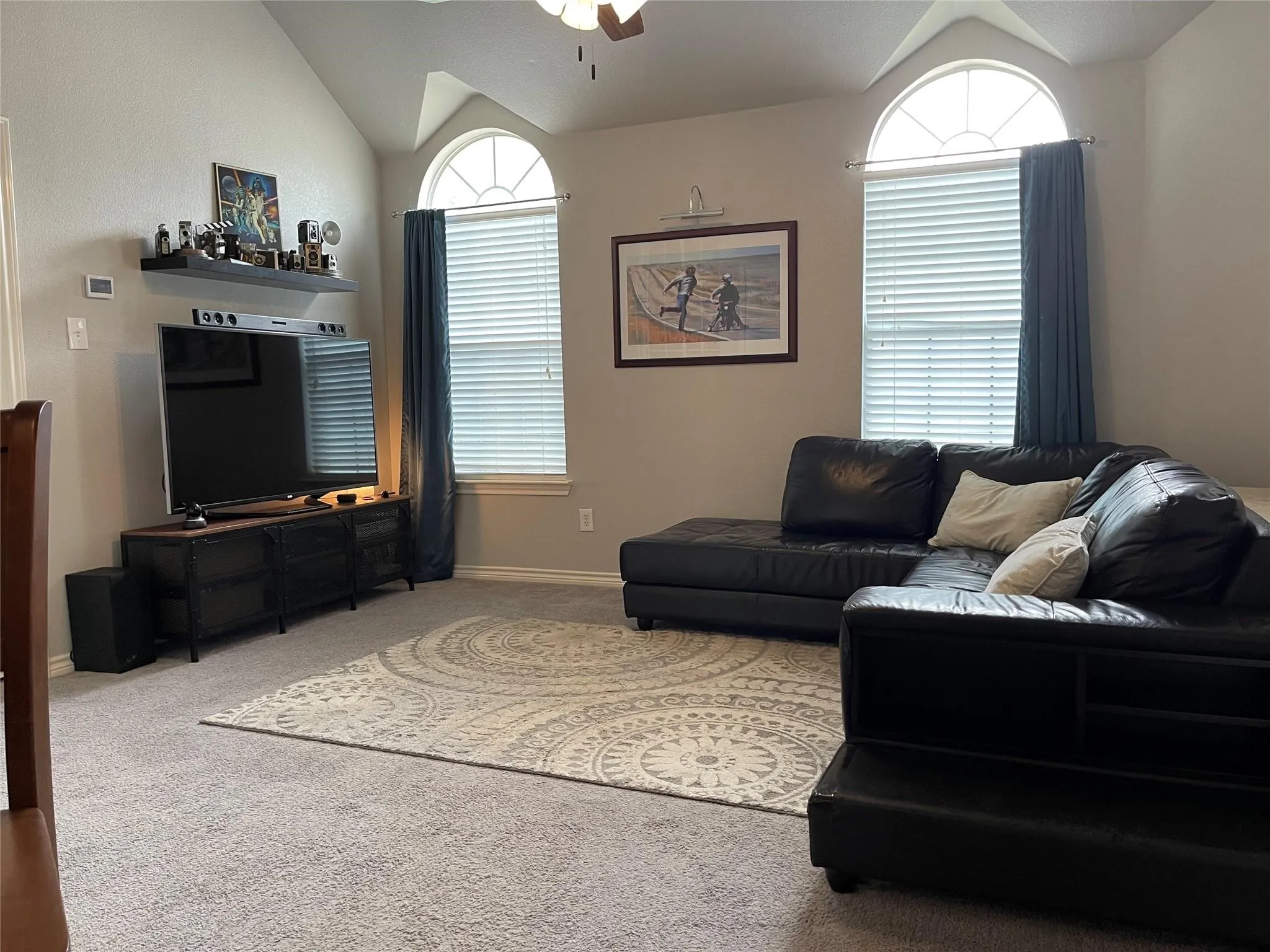 Upstairs living room