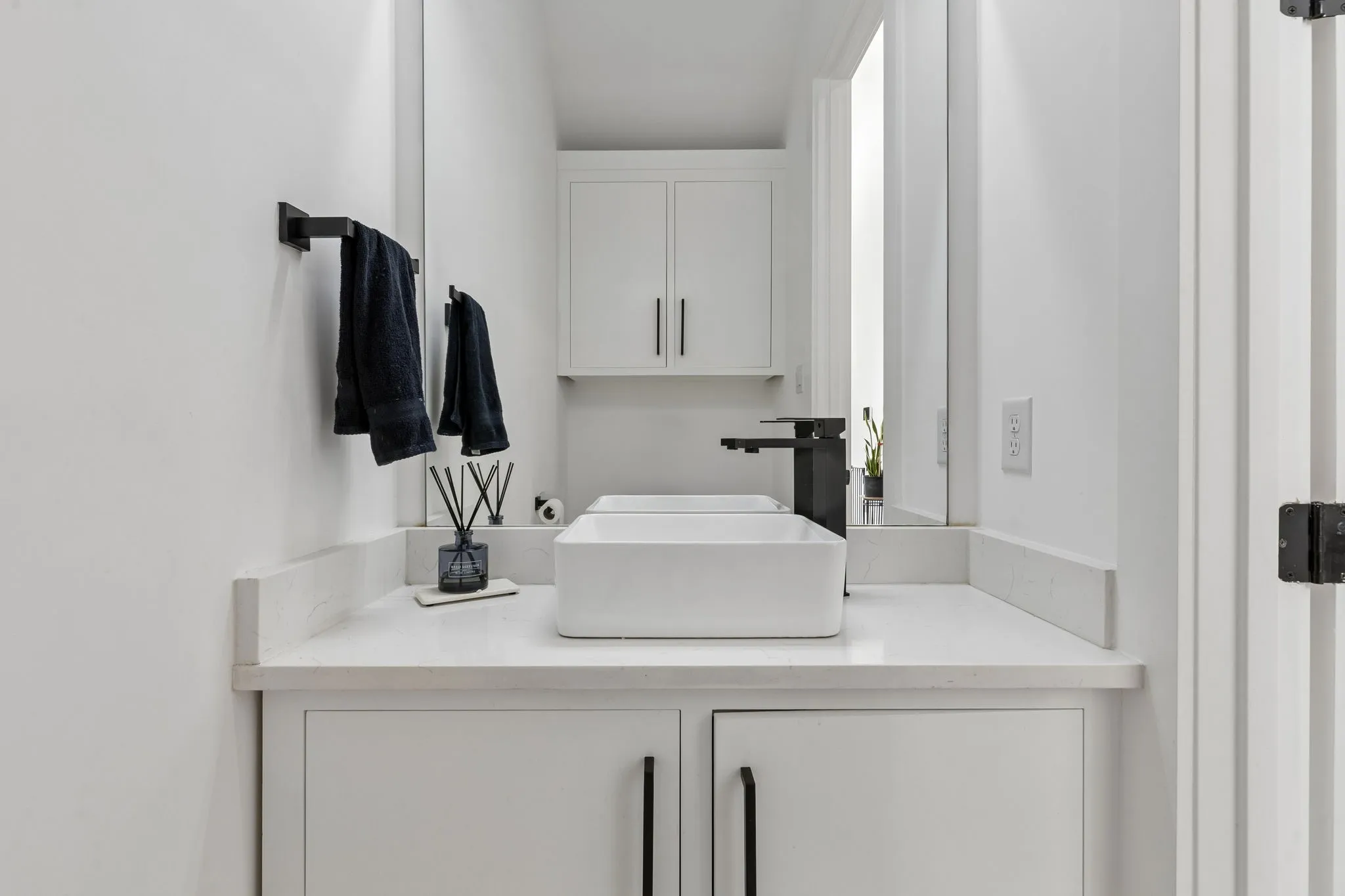Half Bath located under the stairs