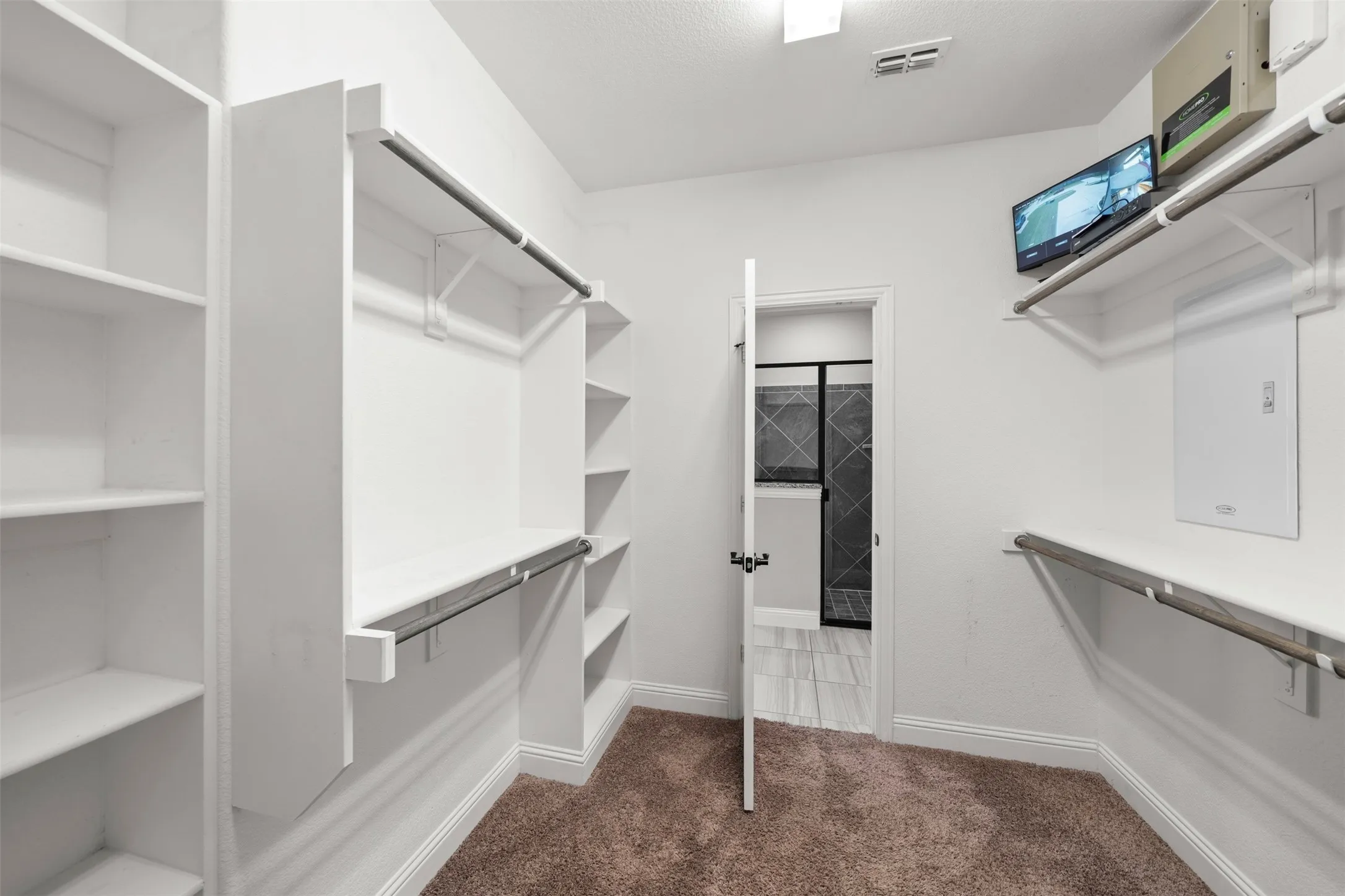 primary closet