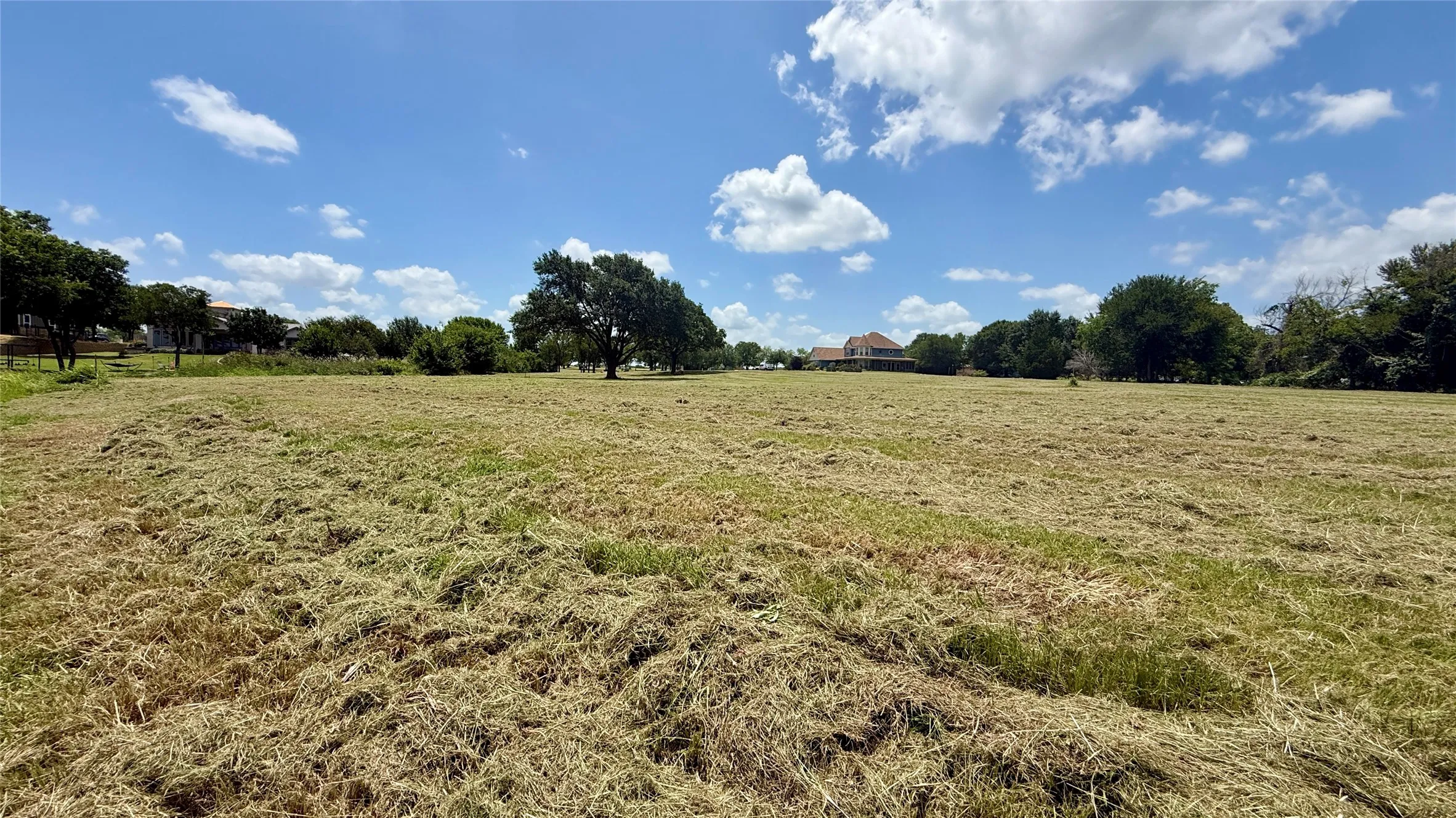 Cleared level homesite ready for your custom waterfront retreat.